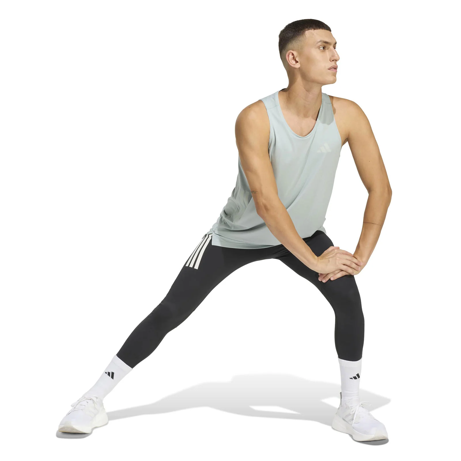 adidas adi365 CLIMACOOL Mens Running Tank Top - Image 5