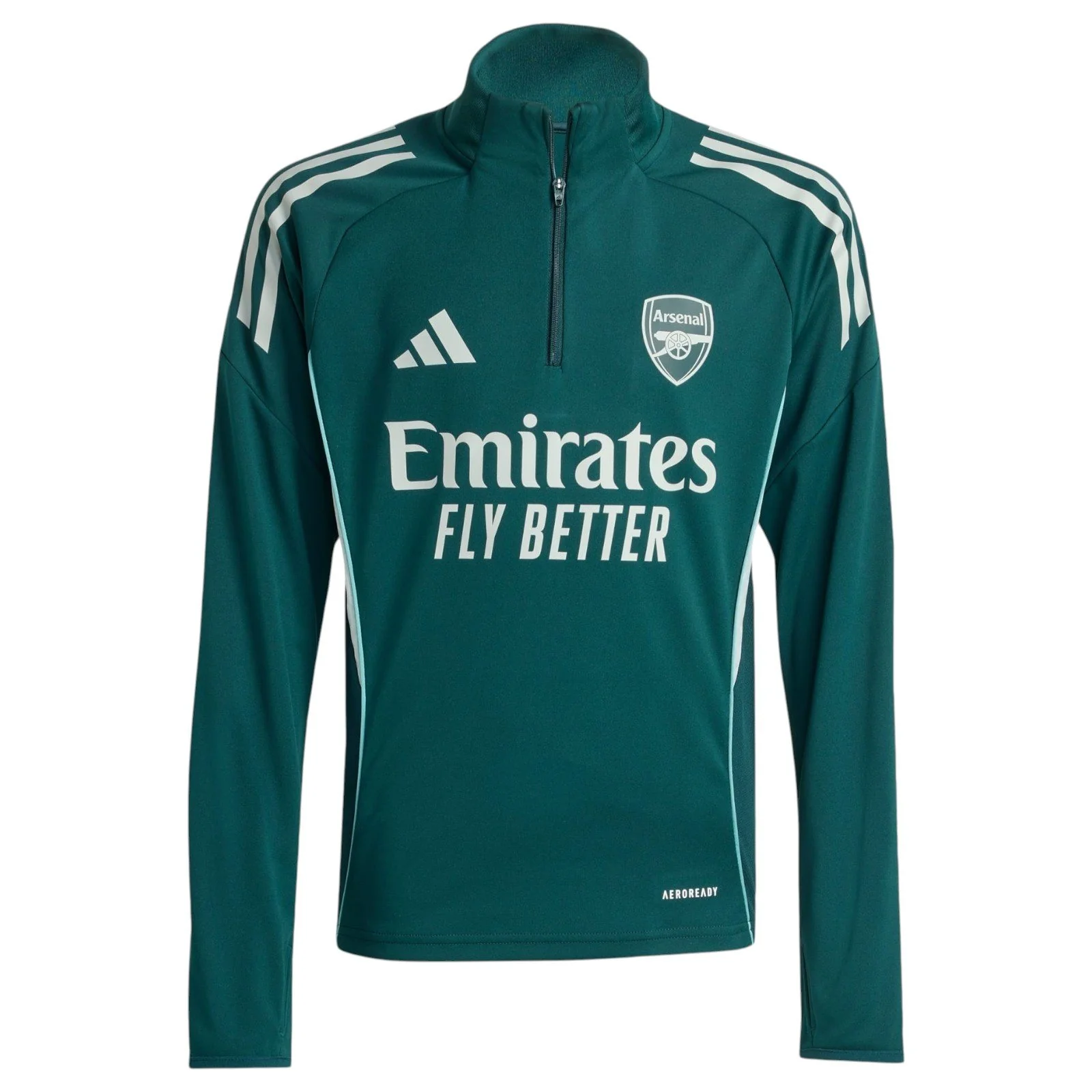 adidas Arsenal Football Tiro 2025/26 Kids Competition Half-Zip Training Top - Image 5