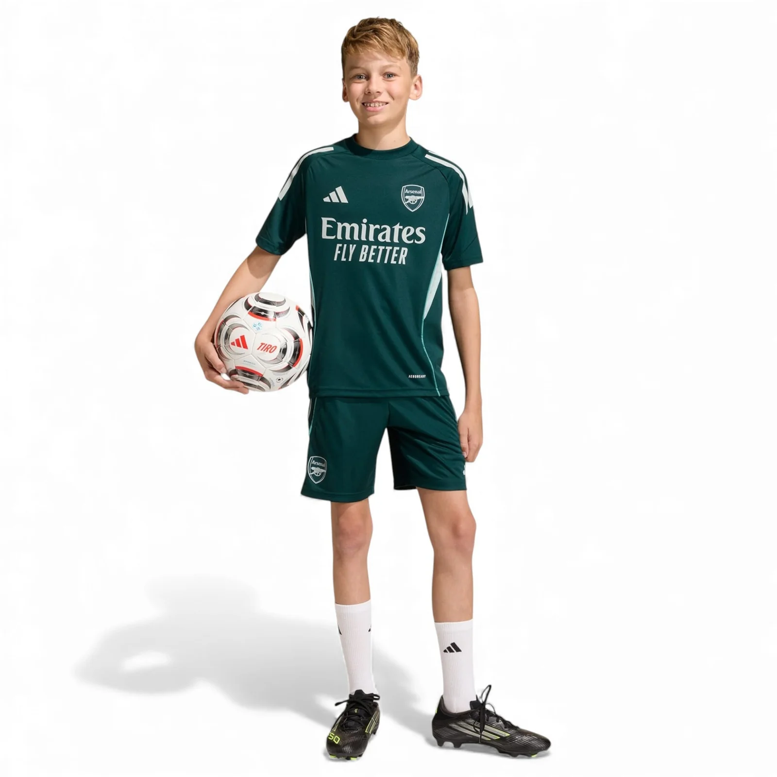 adidas Arsenal Football Tiro 2025/2026 Competition Kids Training Shorts - Image 8