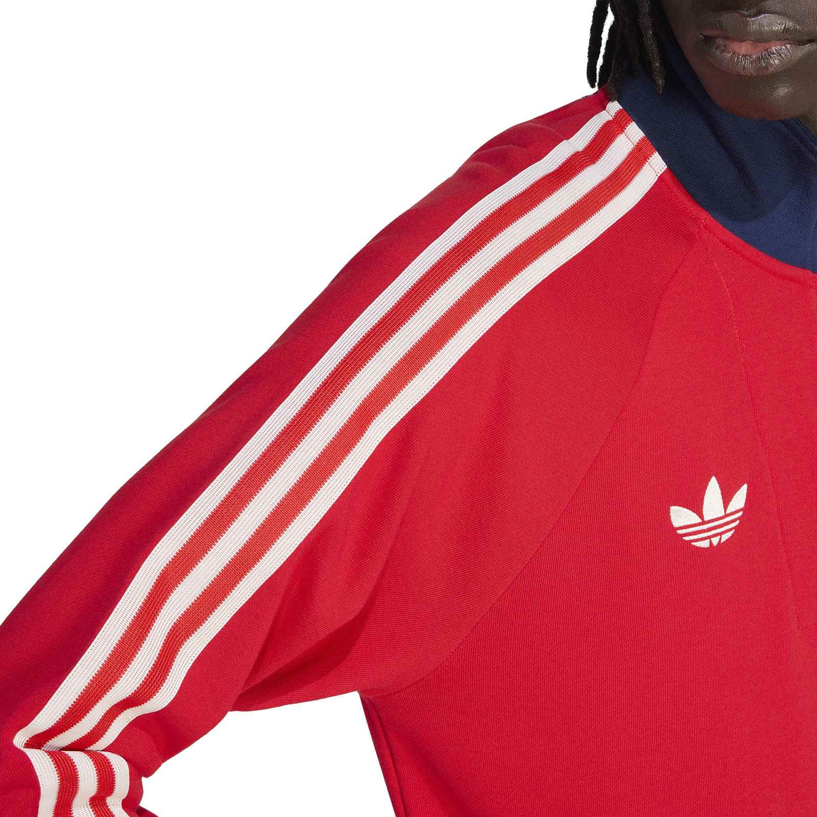 adidas Originals Arsenal Football 2025/26 Mens Half-Zip Top - Image 4