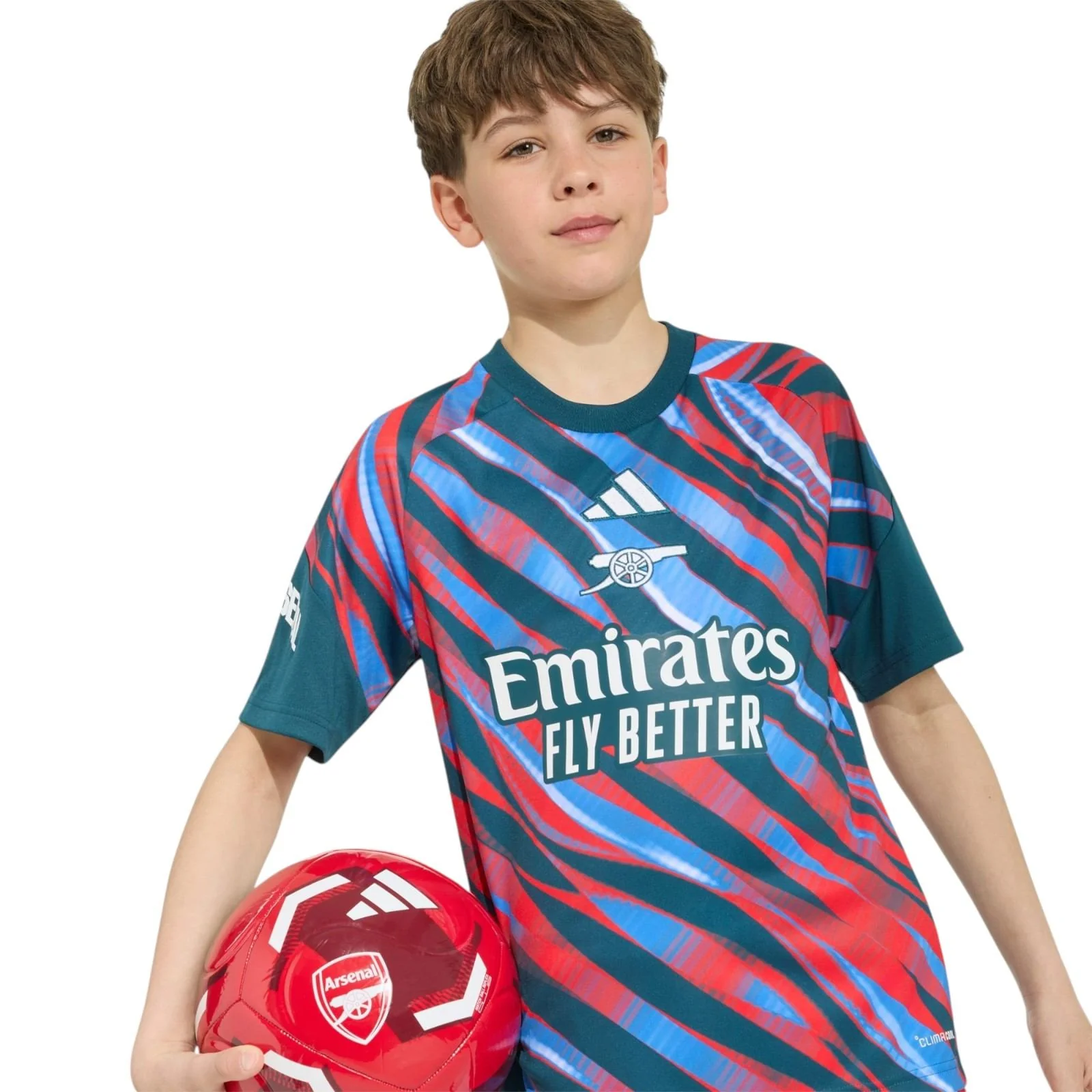 adidas Arsenal Football 2026/27 Kids Pre-Match Jersey - Image 3