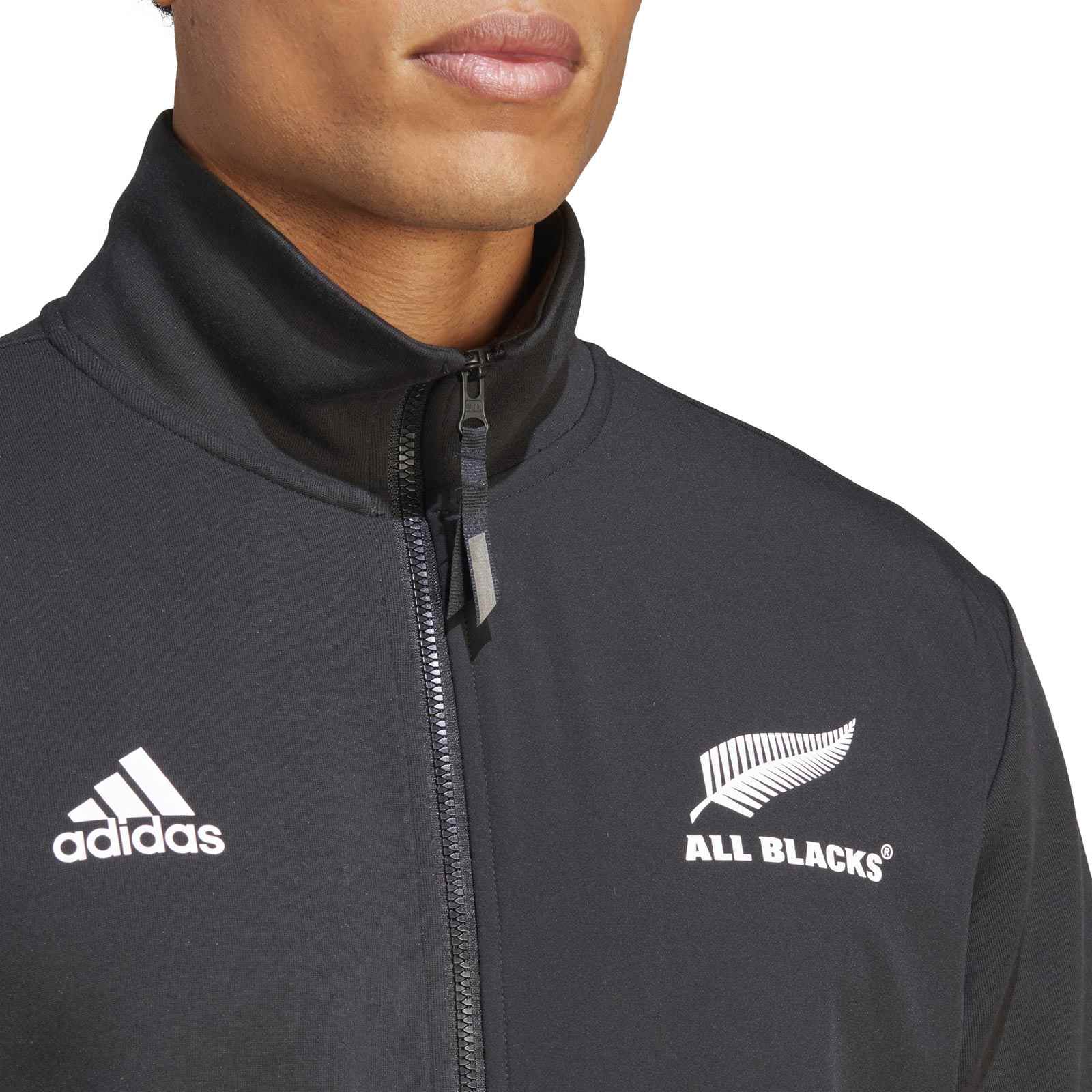 adidas All Blacks Rugby Anthem Jacket - Image 5