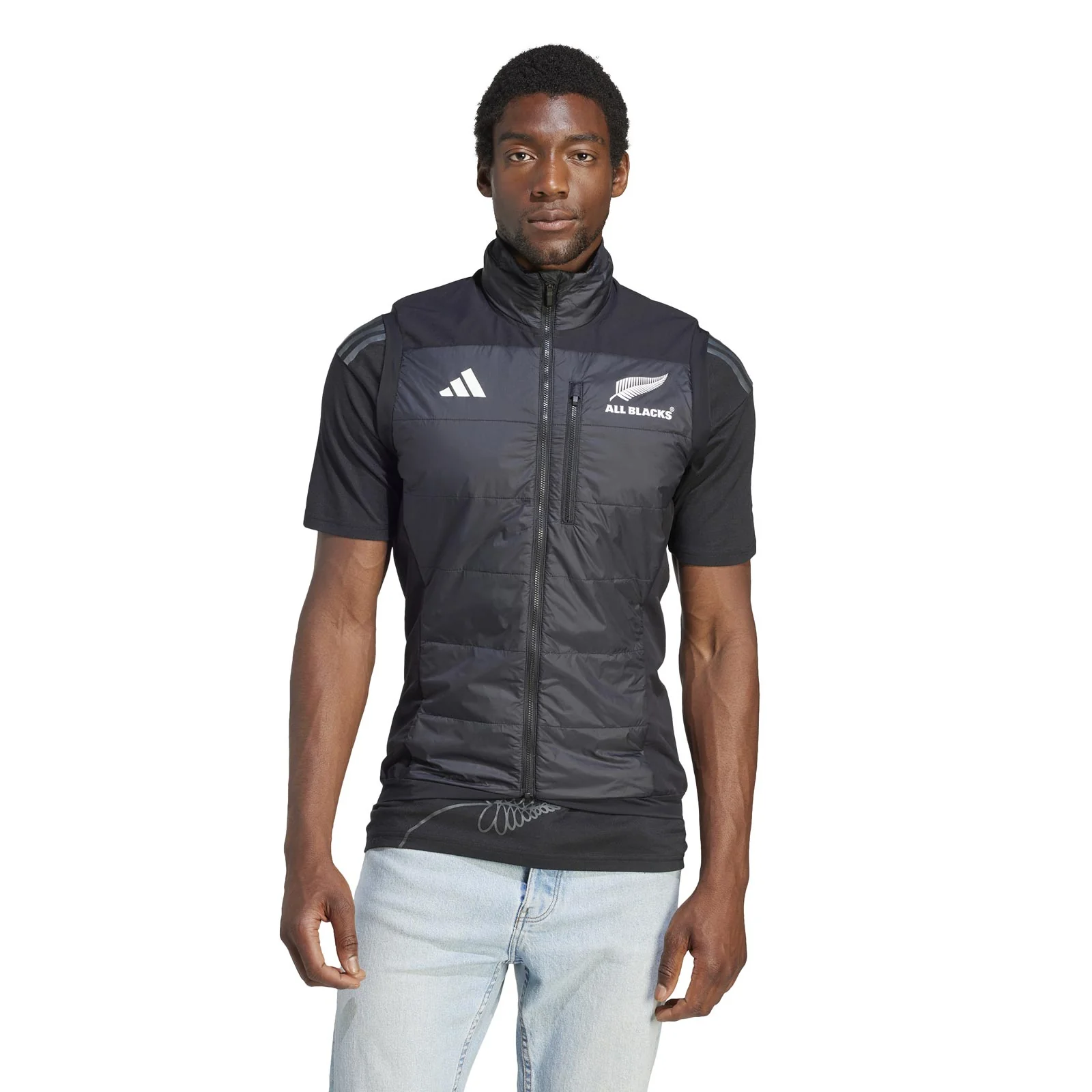 adidas All Blacks Rugby Gilet