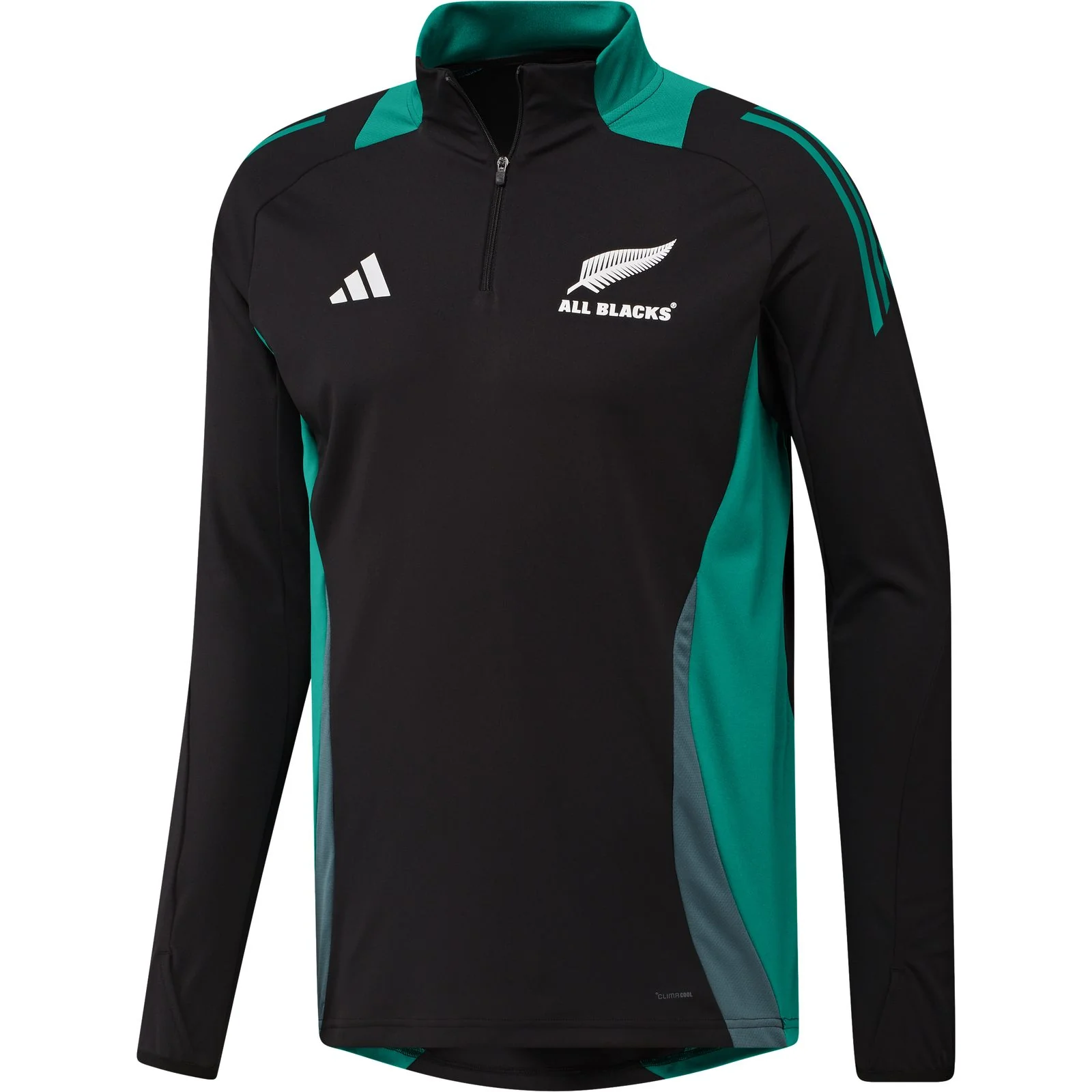 adidas All Blacks Half-Zip Slim-Fit Training Top - Image 6