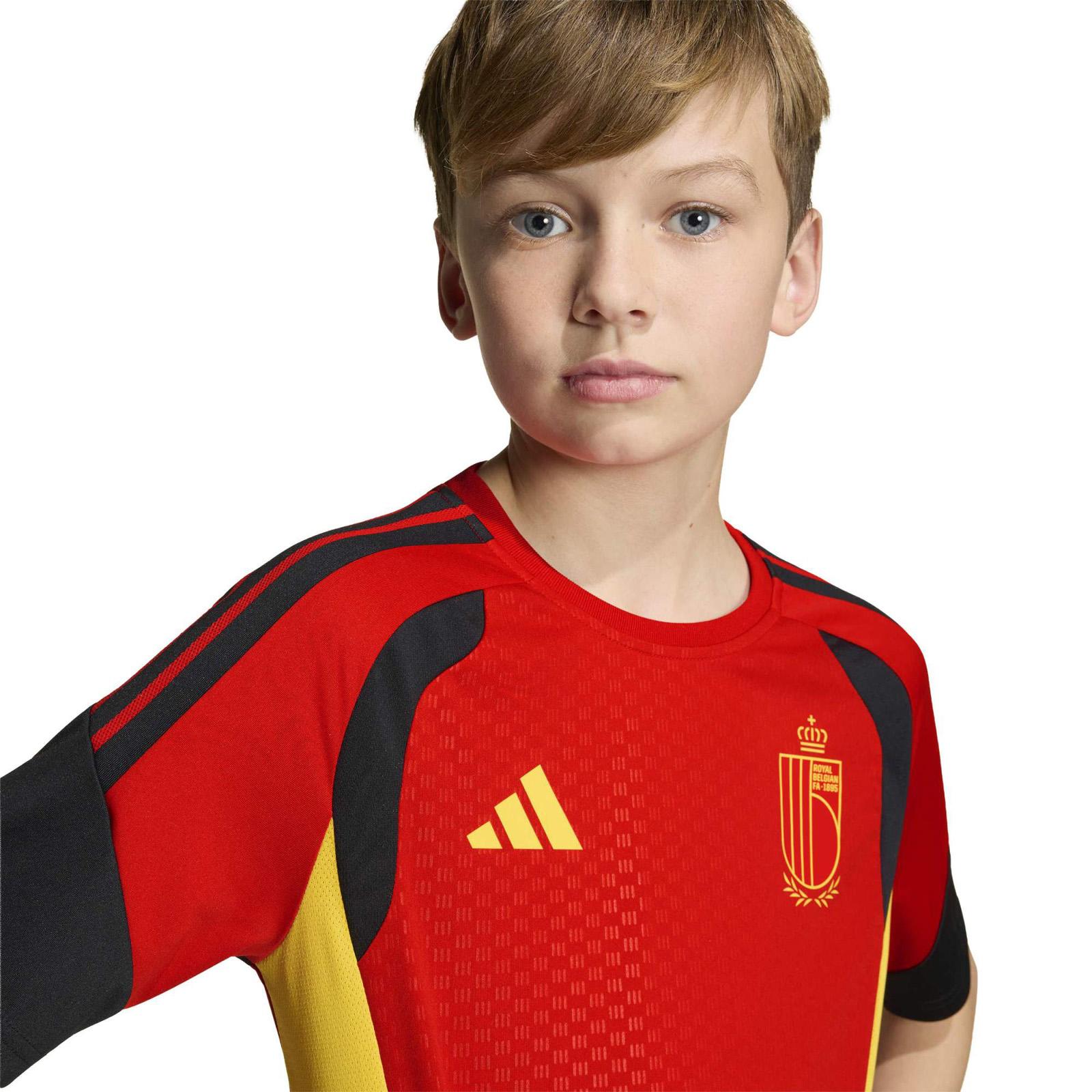 adidas Belgium Football World Cup 2026 Tiro Kids Training Jersey - Image 5