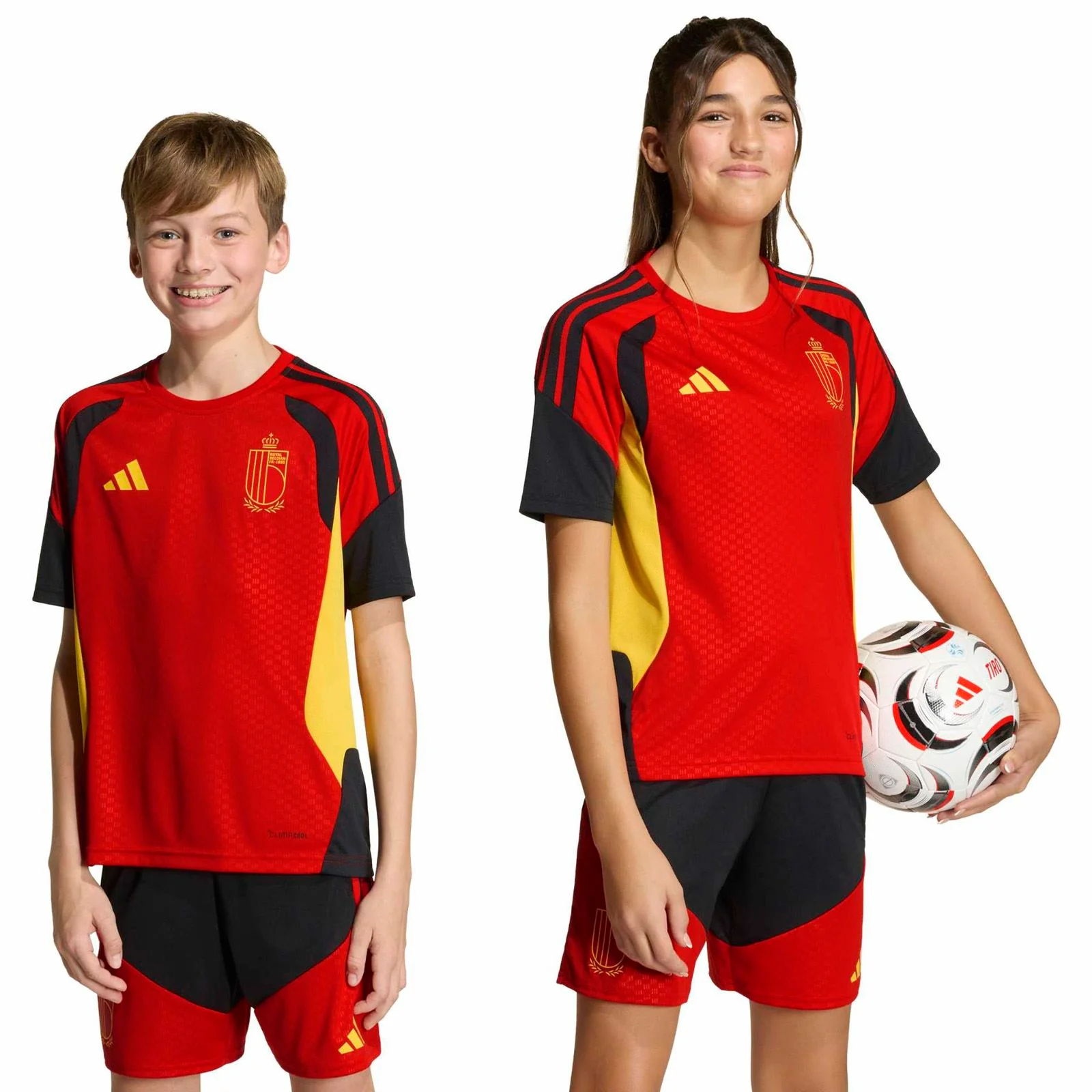 adidas Belgium Football World Cup 2026 Tiro Kids Training Jersey - Image 7