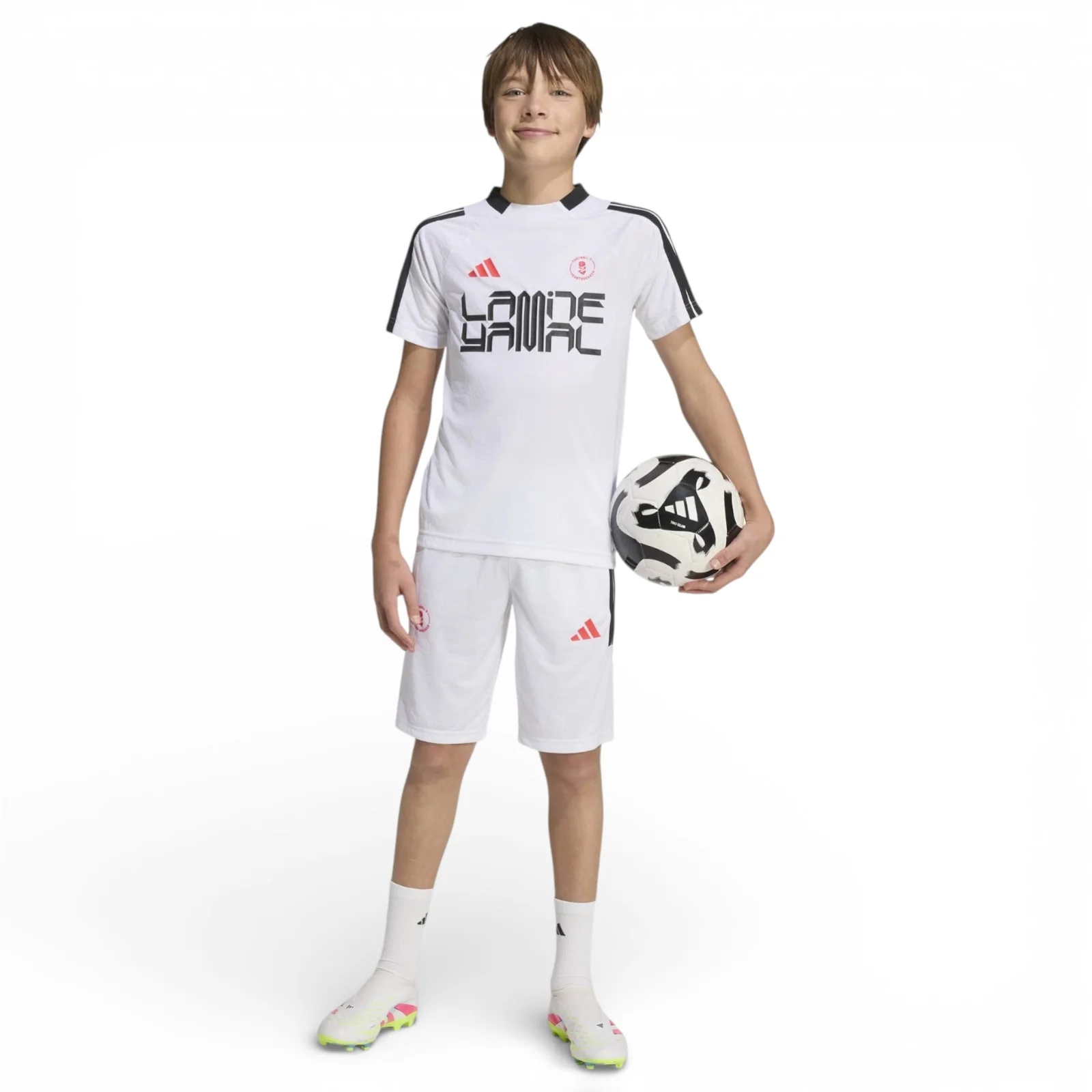 adidas Lamine Yamal Kids Regular-Fit Training Shorts - Image 6