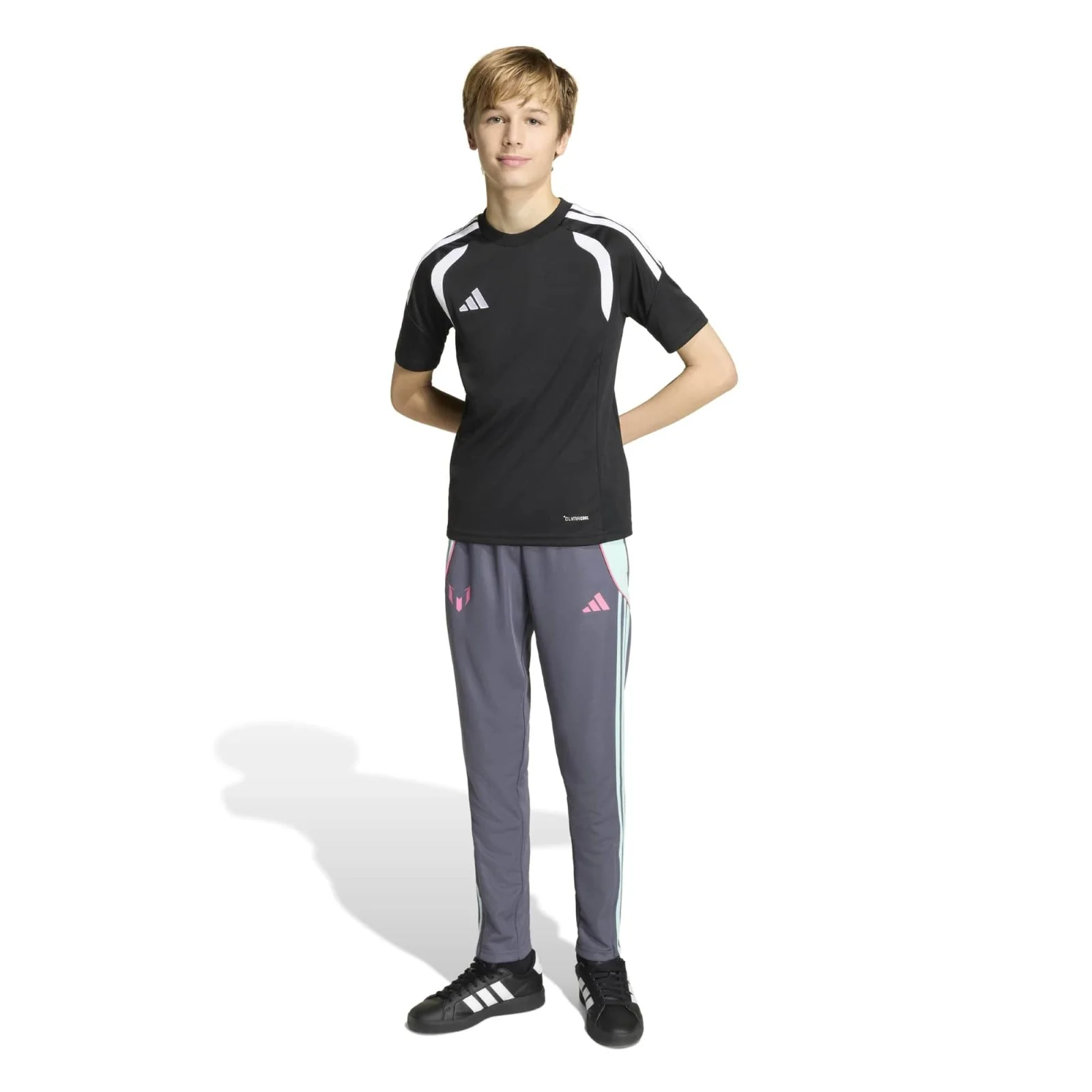 adidas Messi Kids Regular-Fit Training Pants - Image 7