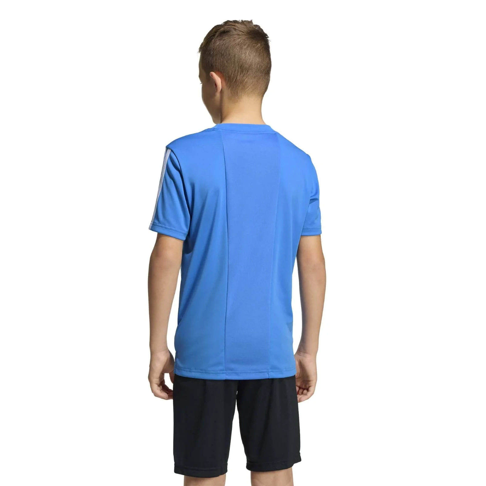 adidas Essentials 3-Stripes Kids Short Sleeve T-Shirt - Image 2