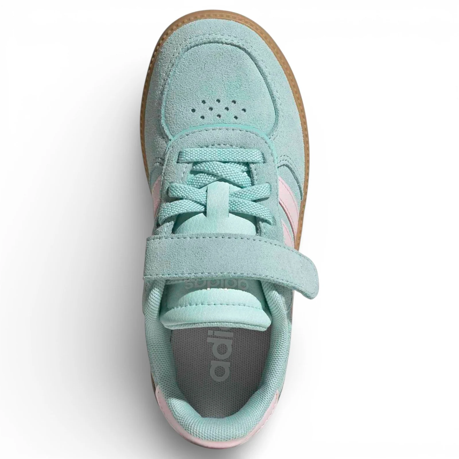 adidas Breaknet Sleek Regular-Fit Kids Hook-Loop Strap Shoes - Image 3