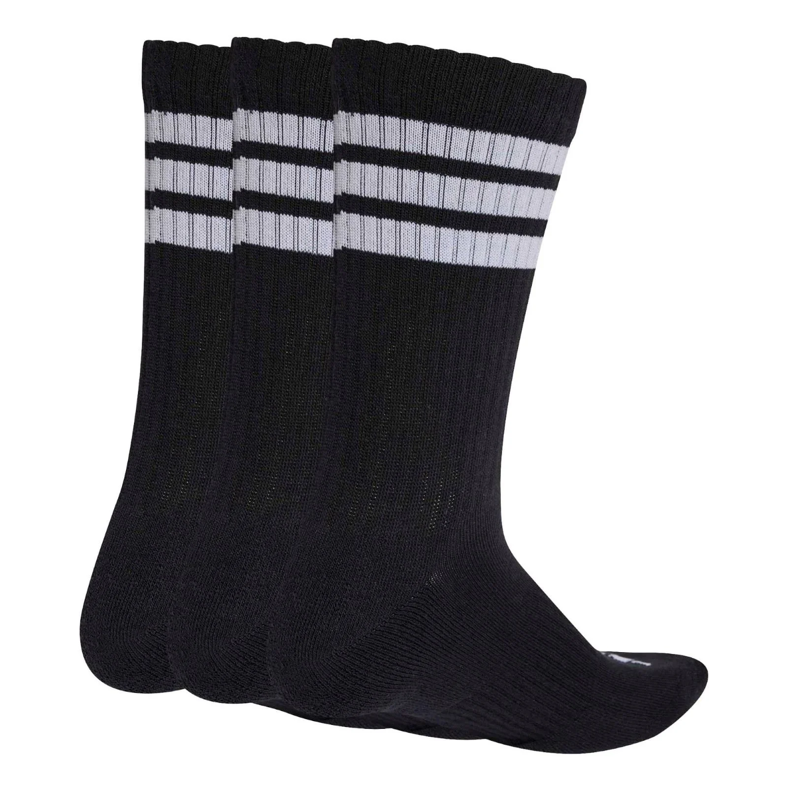 adidas 3-Stripes Cushioned Sportswear Crew Socks 3 Pair Pack - Image 2