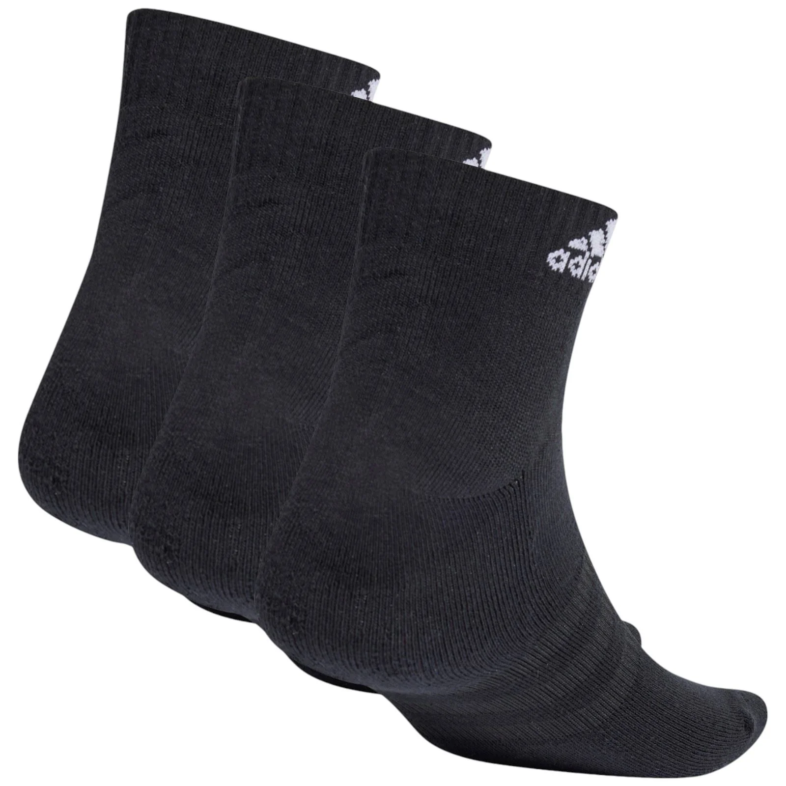 adidas Cushioned Adult Sportswear Ankle-Length Socks - 3 Pack - Image 2