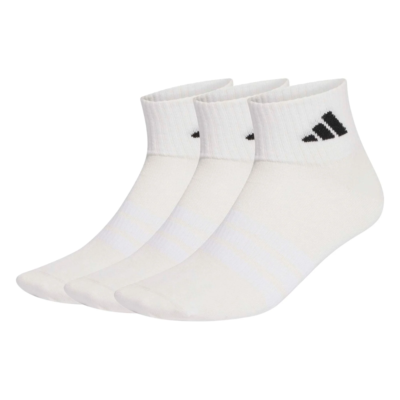 adidas Thin&Light Sportswear Ankle Socks 3 Pair Pack