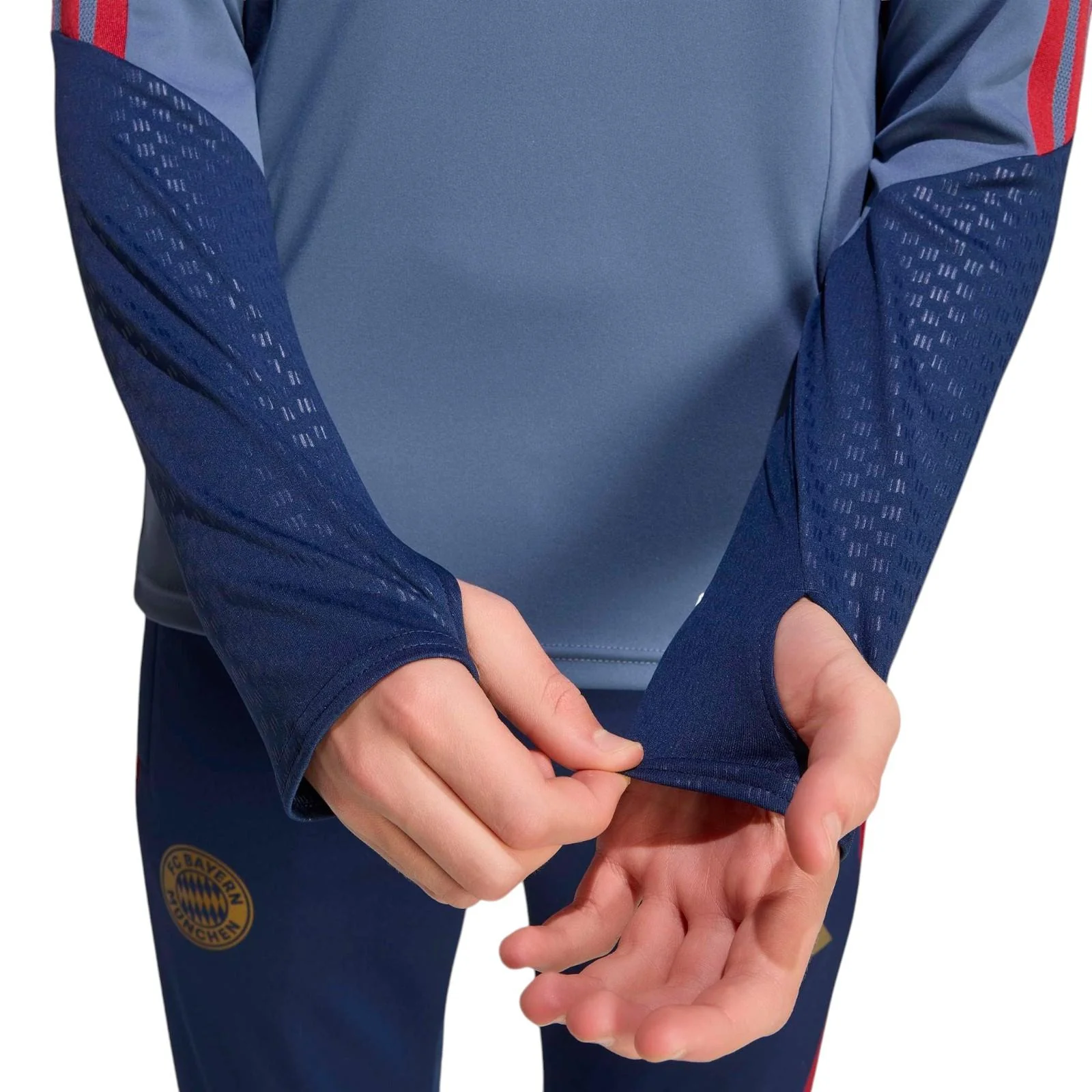 adidas FC Bayern Football 2026/27 Half-Zip Kids Training Top - Image 4