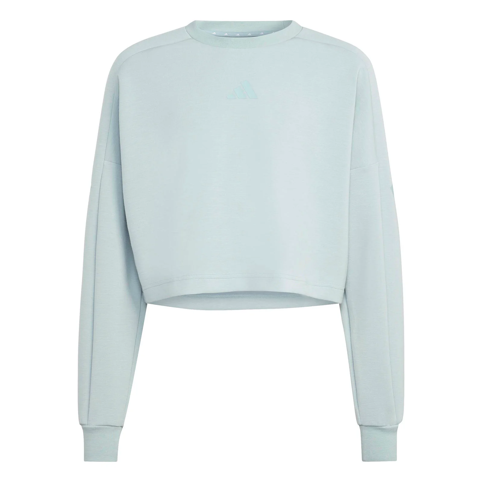 adidas Future Icons 3-Stripes Girls Cropped Sweatshirt - Image 6