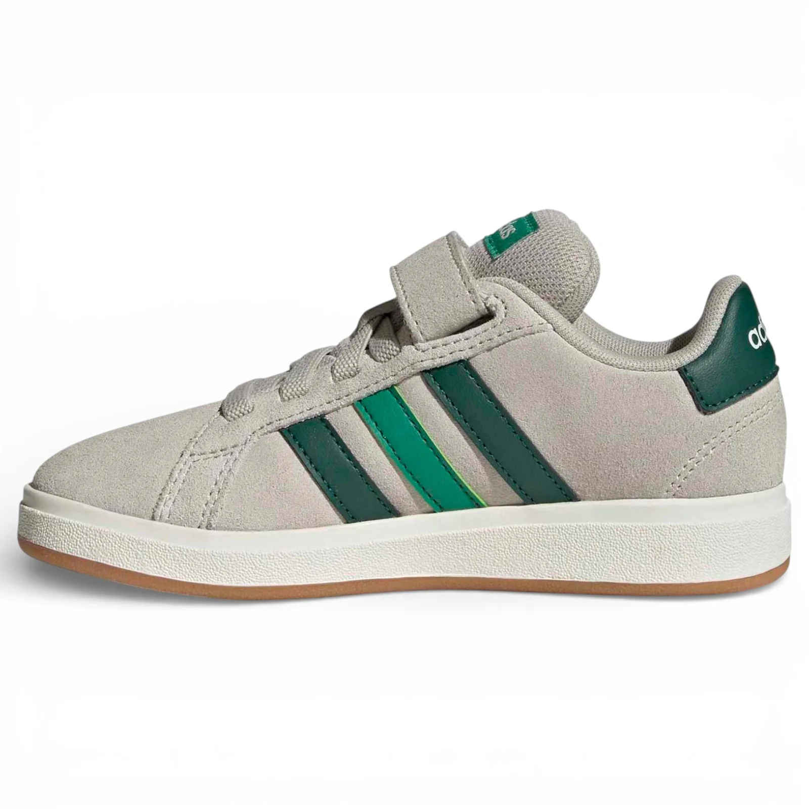 adidas Grand Court 00s Regular-Fit Kids Hook-Loop Shoes - Image 2