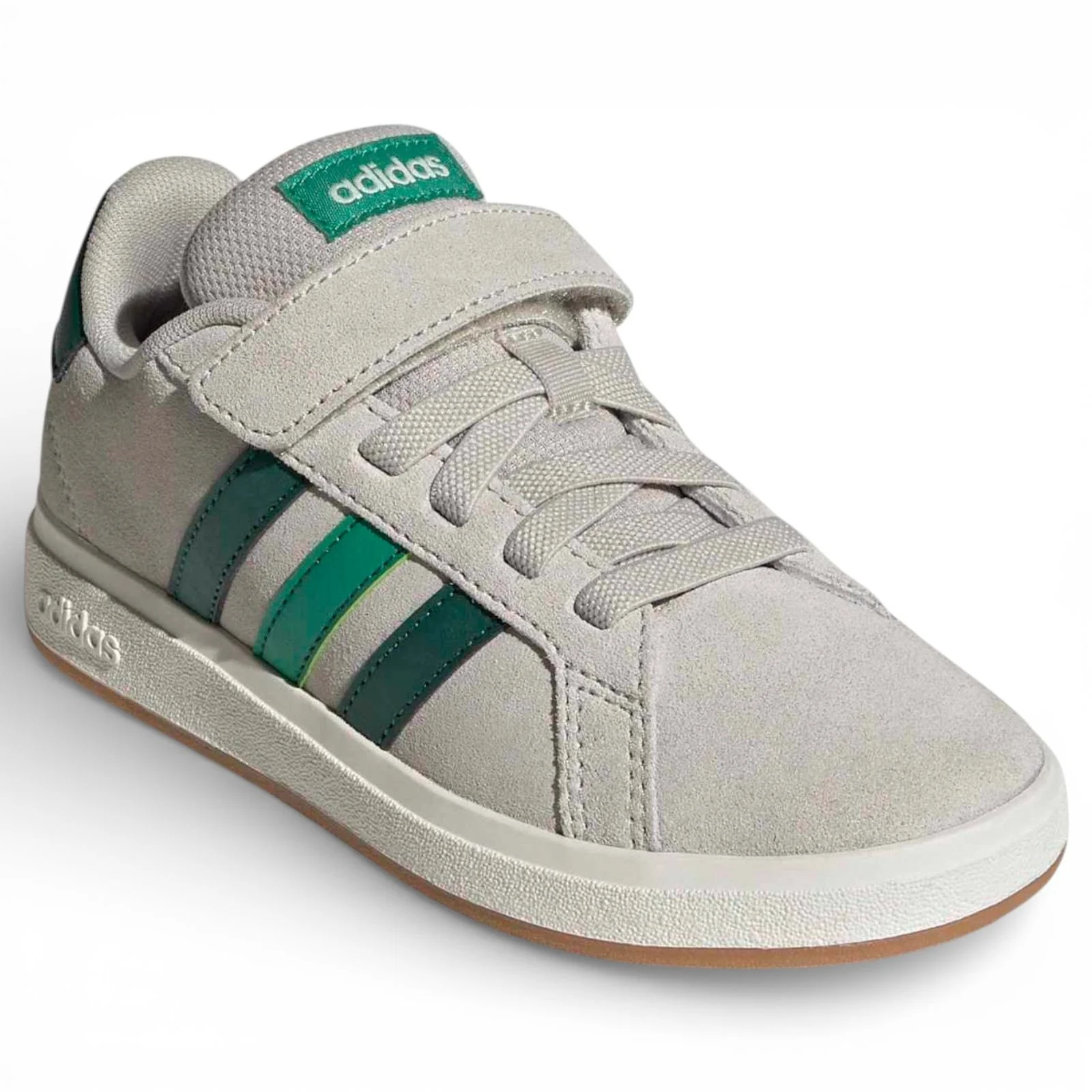 adidas Grand Court 00s Regular-Fit Kids Hook-Loop Shoes - Image 7