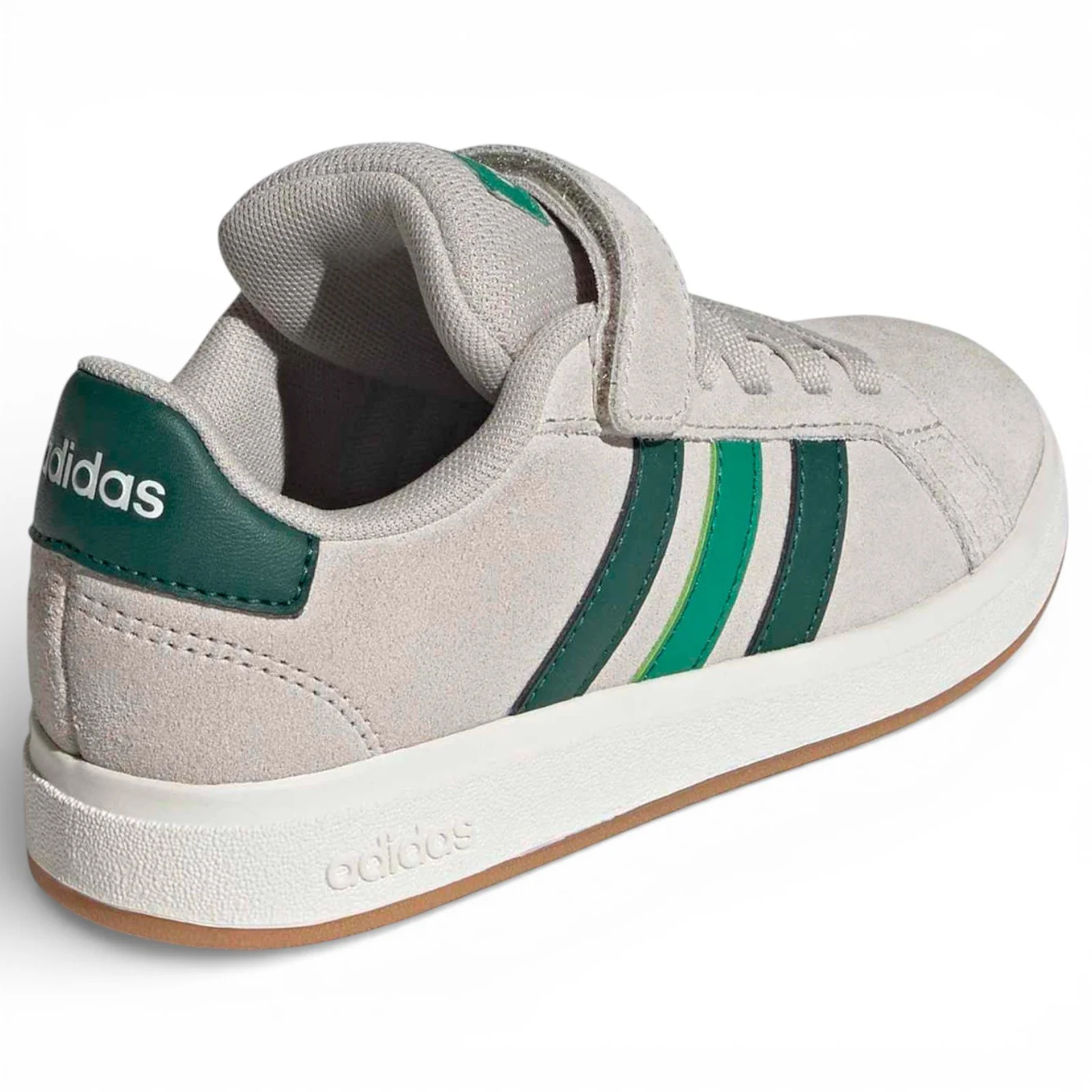 adidas Grand Court 00s Regular-Fit Kids Hook-Loop Shoes - Image 8