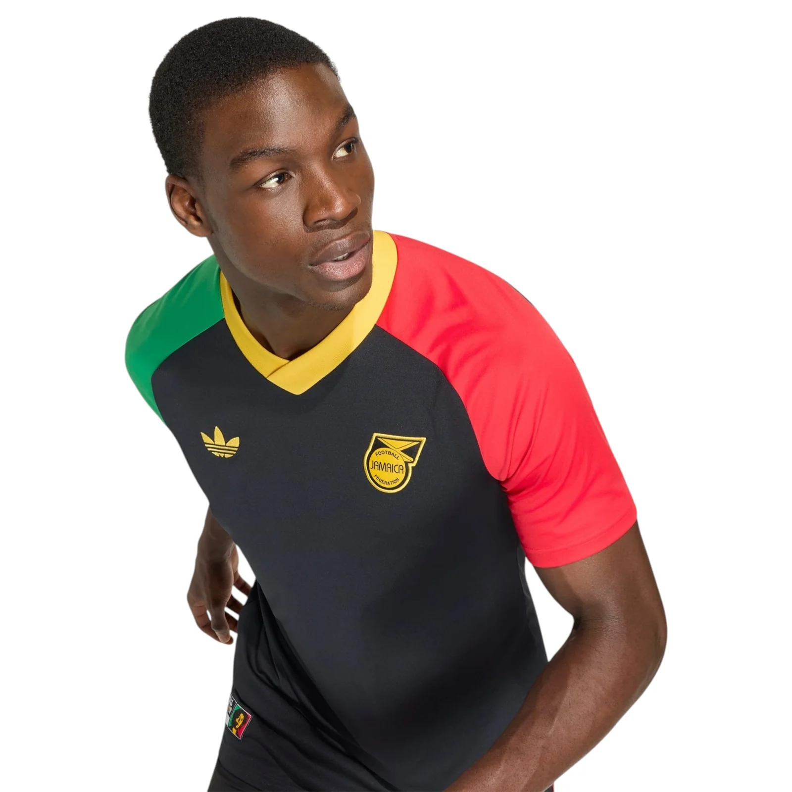 adidas Jamaica Football WC 2026 Mens Pre-Match Away Jersey - Image 5