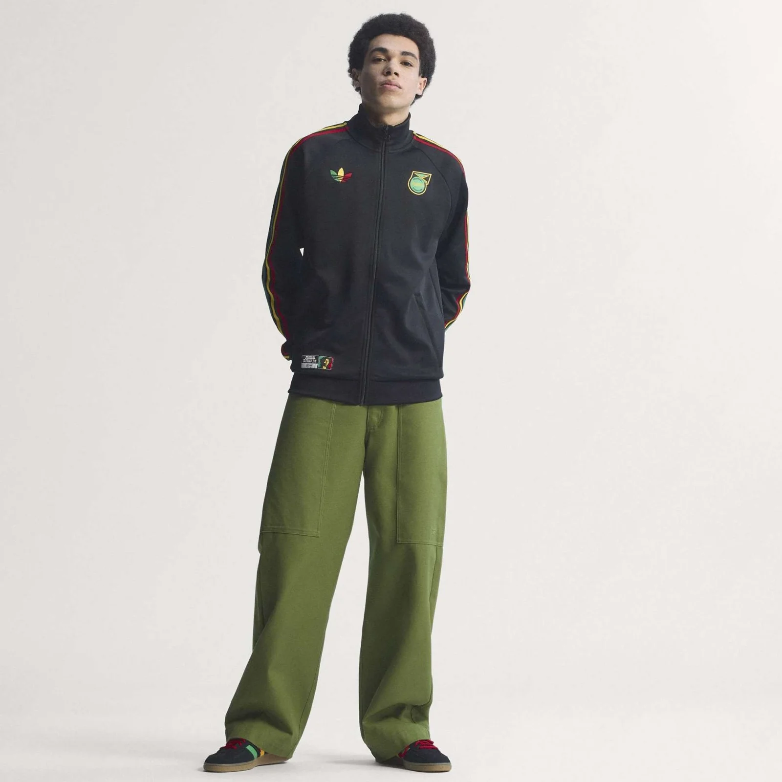 adidas OG Jamaica Football World Cup 2026 Mens Track Top - Image 14