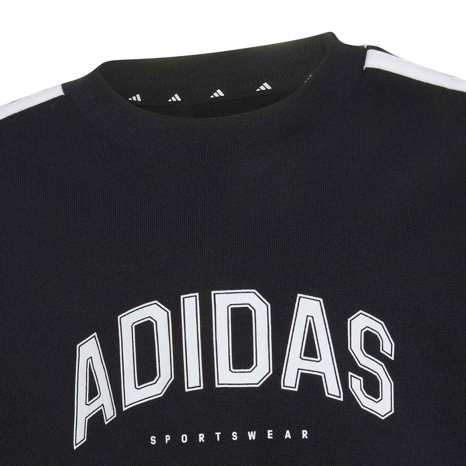 adidas Little Kids Boys Single Jersey Collegiate Set - Image 6