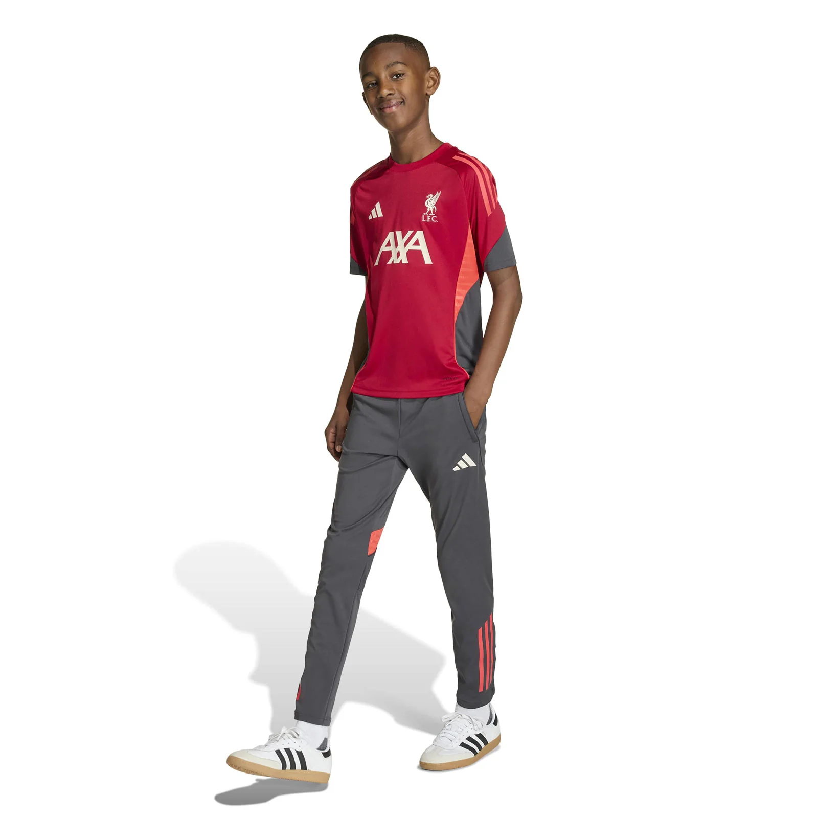adidas Liverpool FC Tiro 2025 Kids Football Training Jersey - Image 7