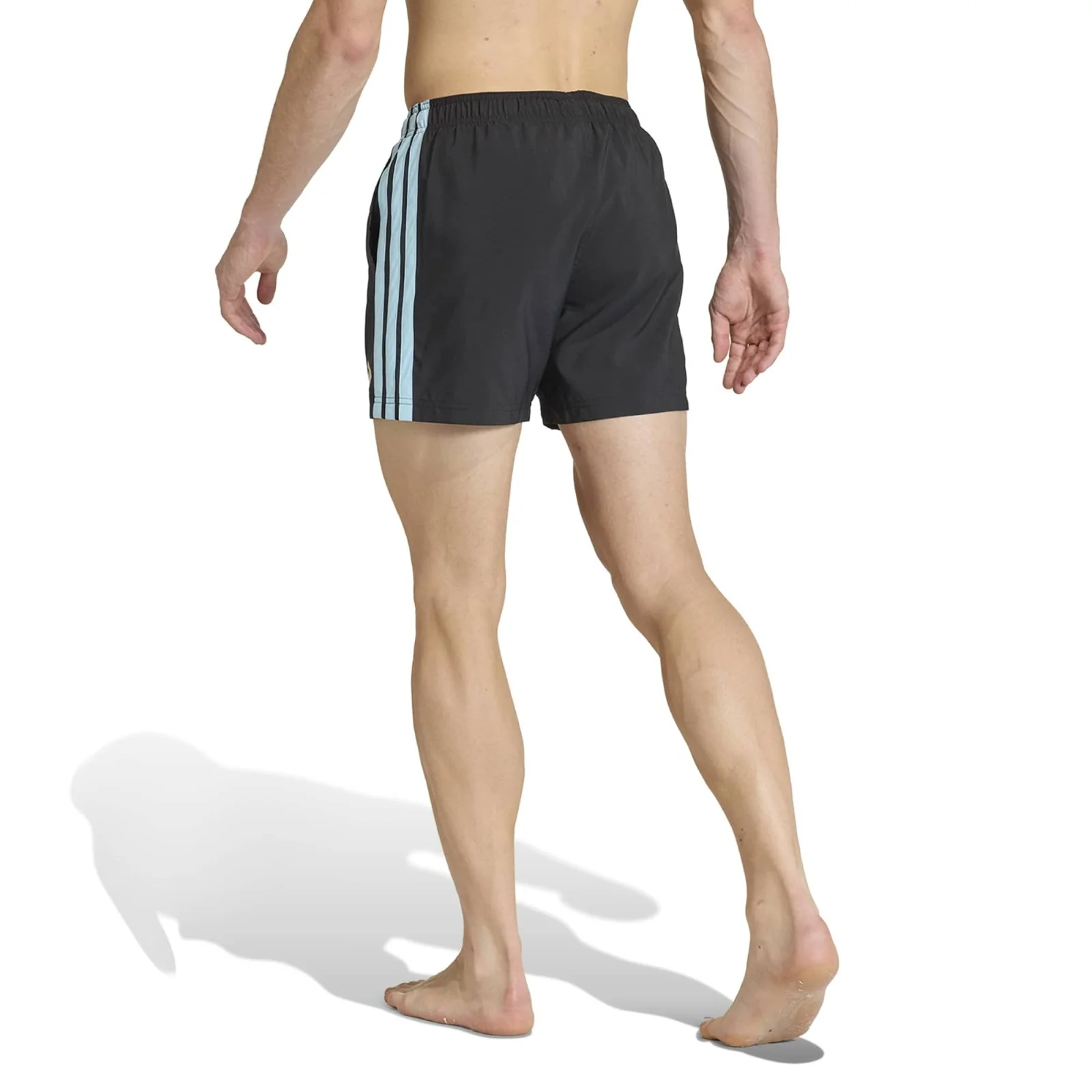 adidas 3-Stripes Quick-Drying 5-Inch Mens Swim Shorts - Image 2