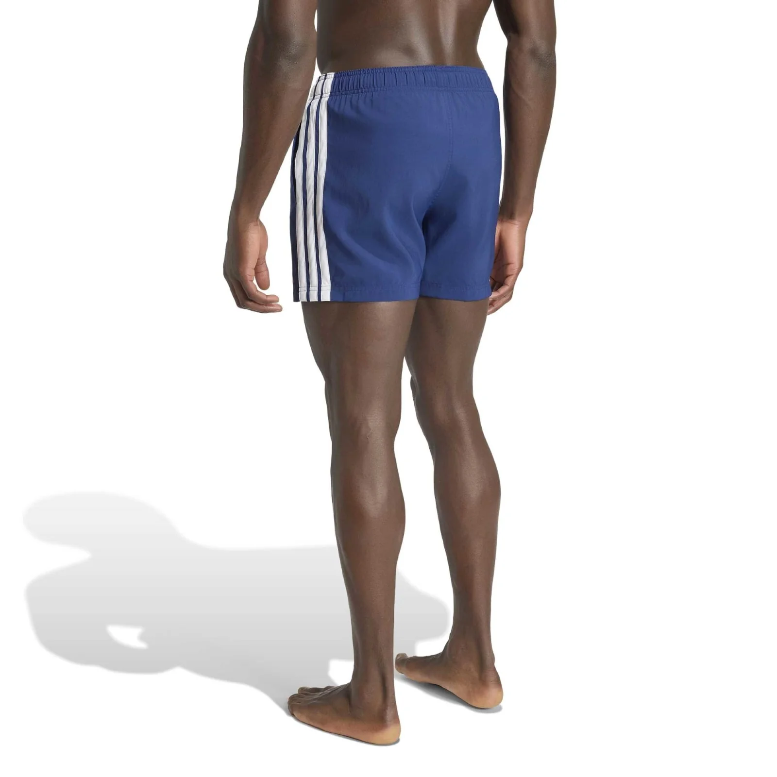 adidas 3 Stripes 5-Inch Mens Lightweight Swimming Shorts - Image 2