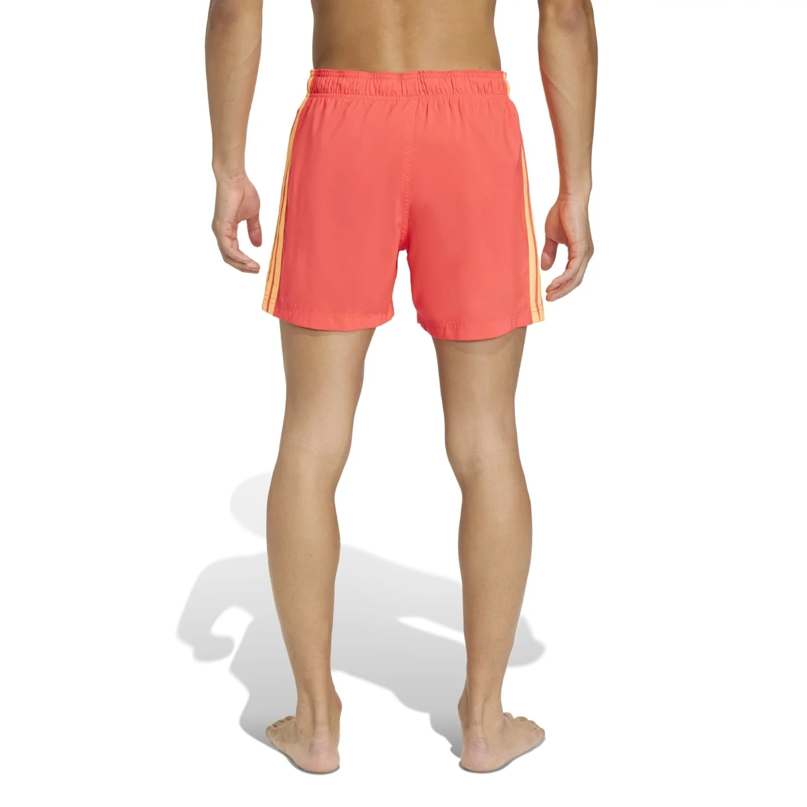 adidas 3-Stripes Quick-Drying Mens 5 Inch Swim Shorts - Image 2