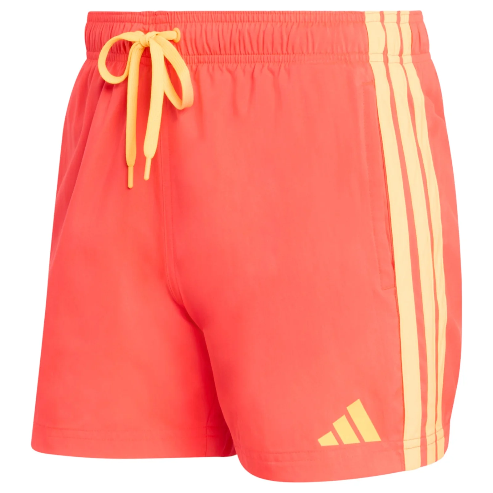 adidas 3-Stripes Quick-Drying Mens 5 Inch Swim Shorts - Image 6