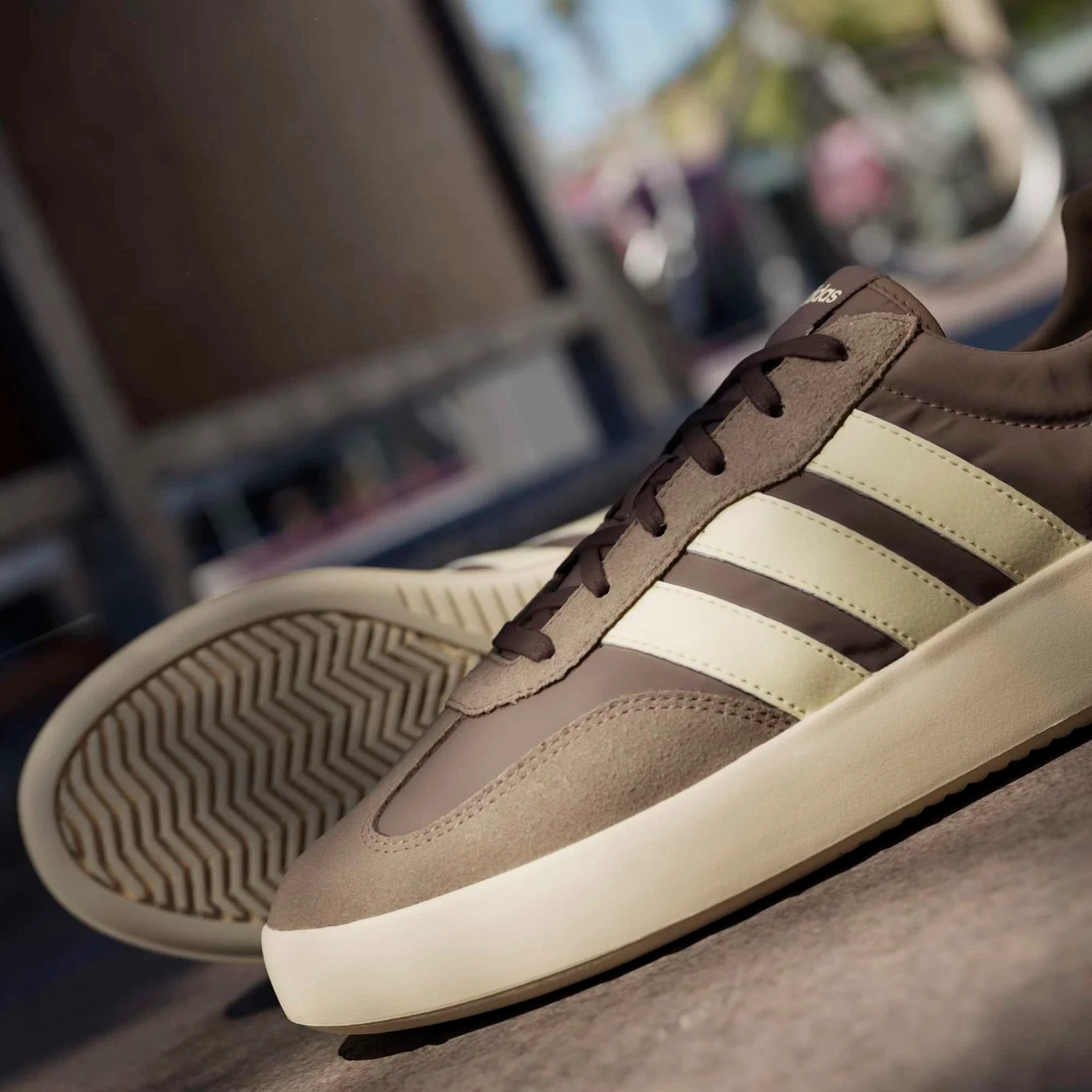 adidas Barreda Decode Mens Regular-Fit T-Toe Shoes - Image 14
