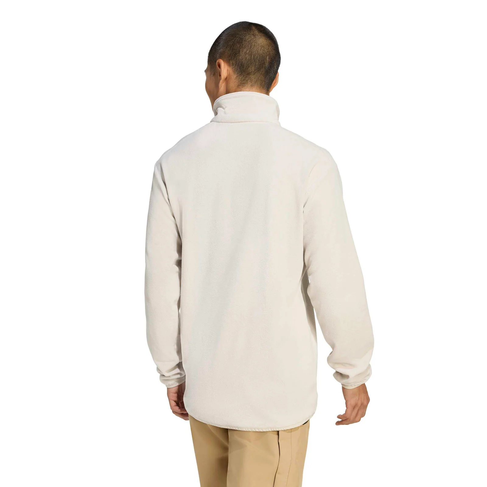 adidas Multi Essentials Mens Half-Zip Fleece Jacket - Image 2