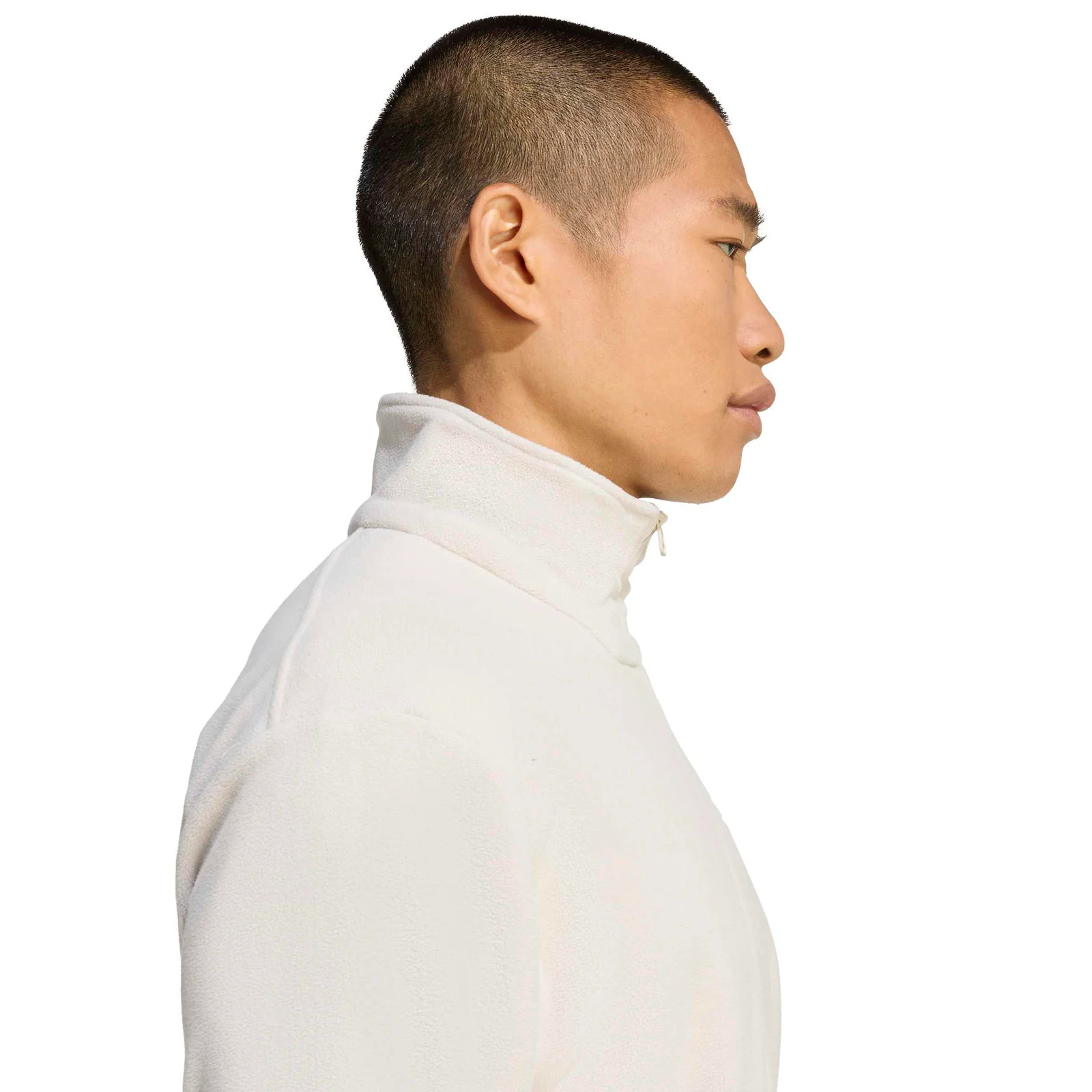 adidas Multi Essentials Mens Half-Zip Fleece Jacket - Image 3