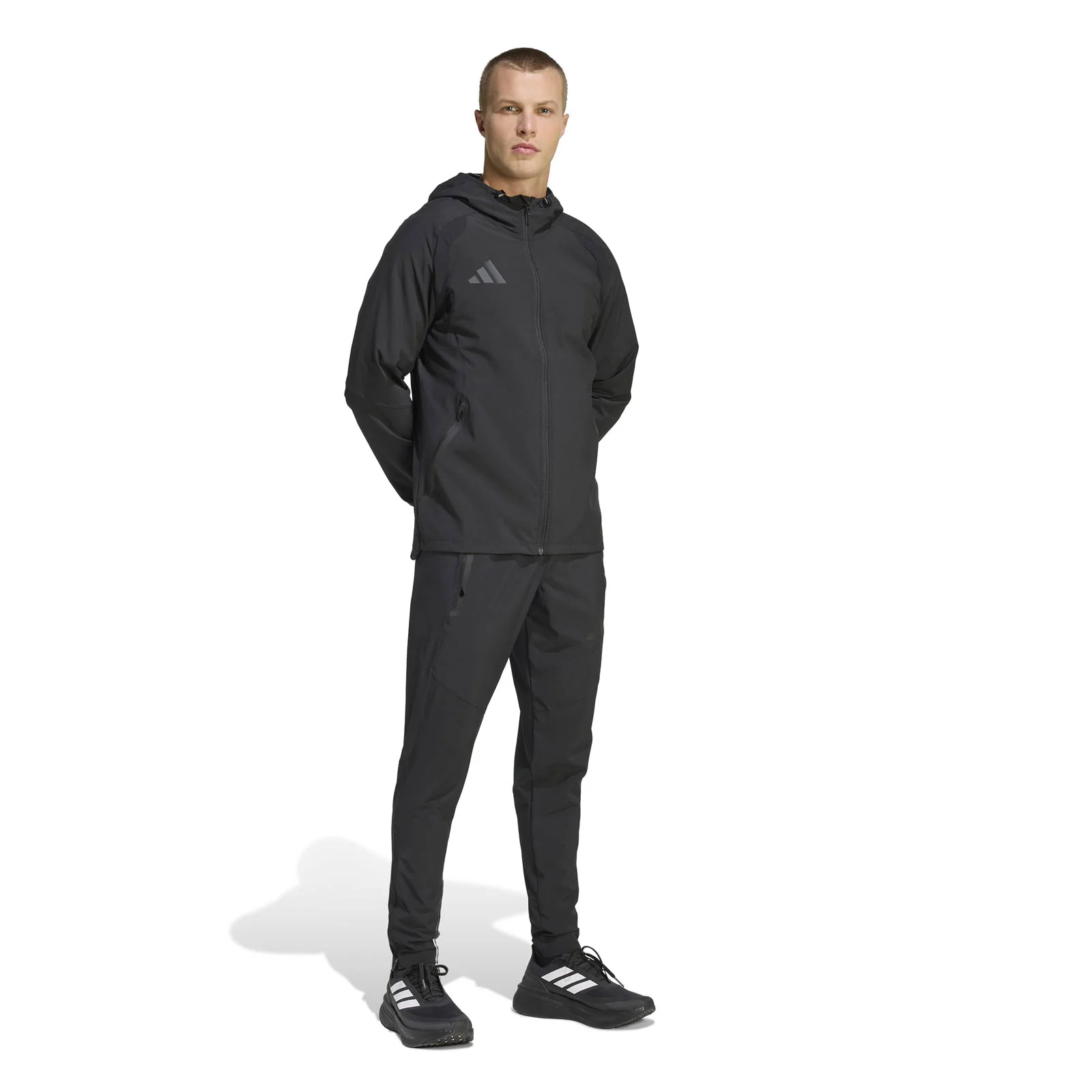 adidas Tiro Travel Regular-Fit Mens Woven Tracksuit Bottoms - Image 5