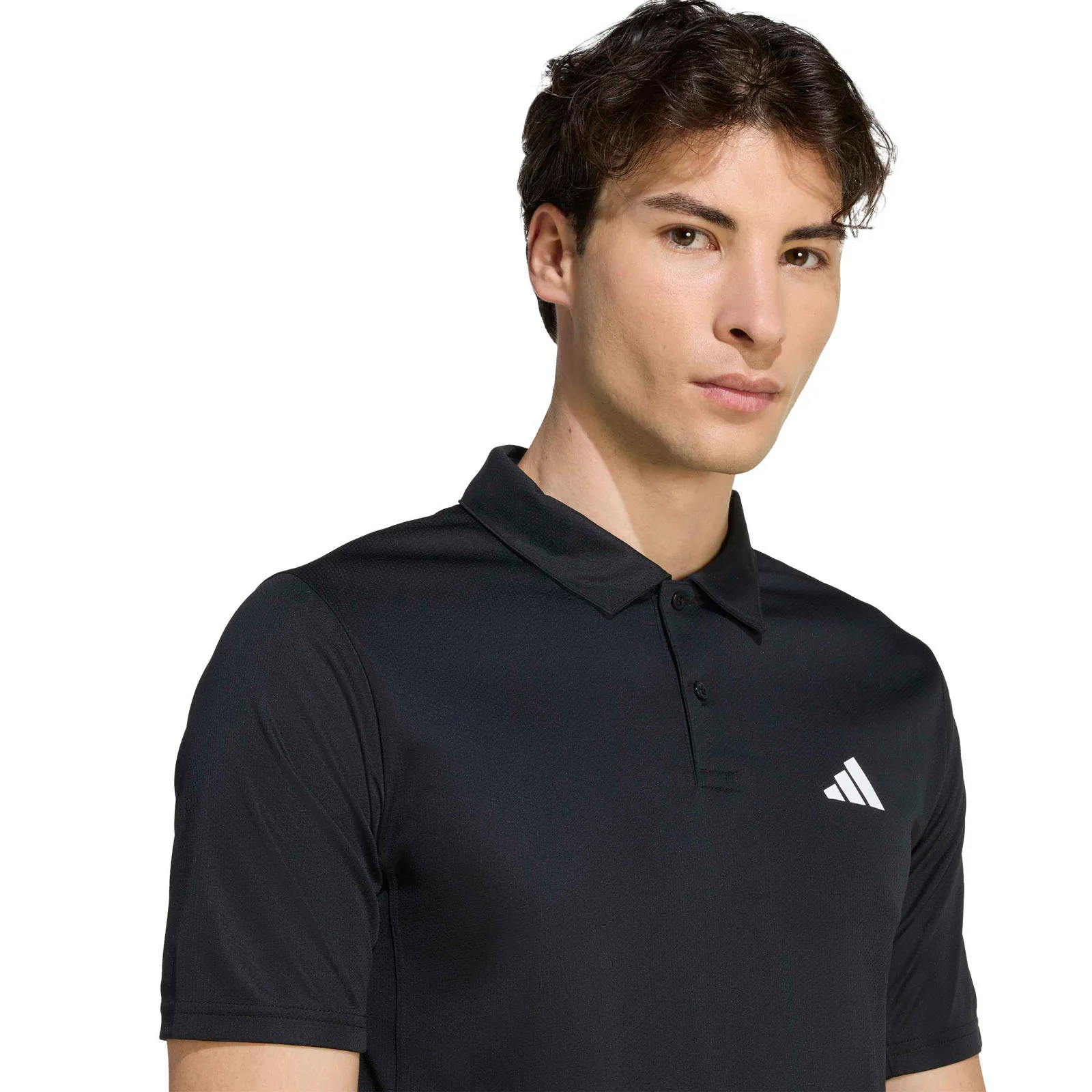 adidas Workout Essentials Base Regular-Fit Mens Polo Shirt - Image 3
