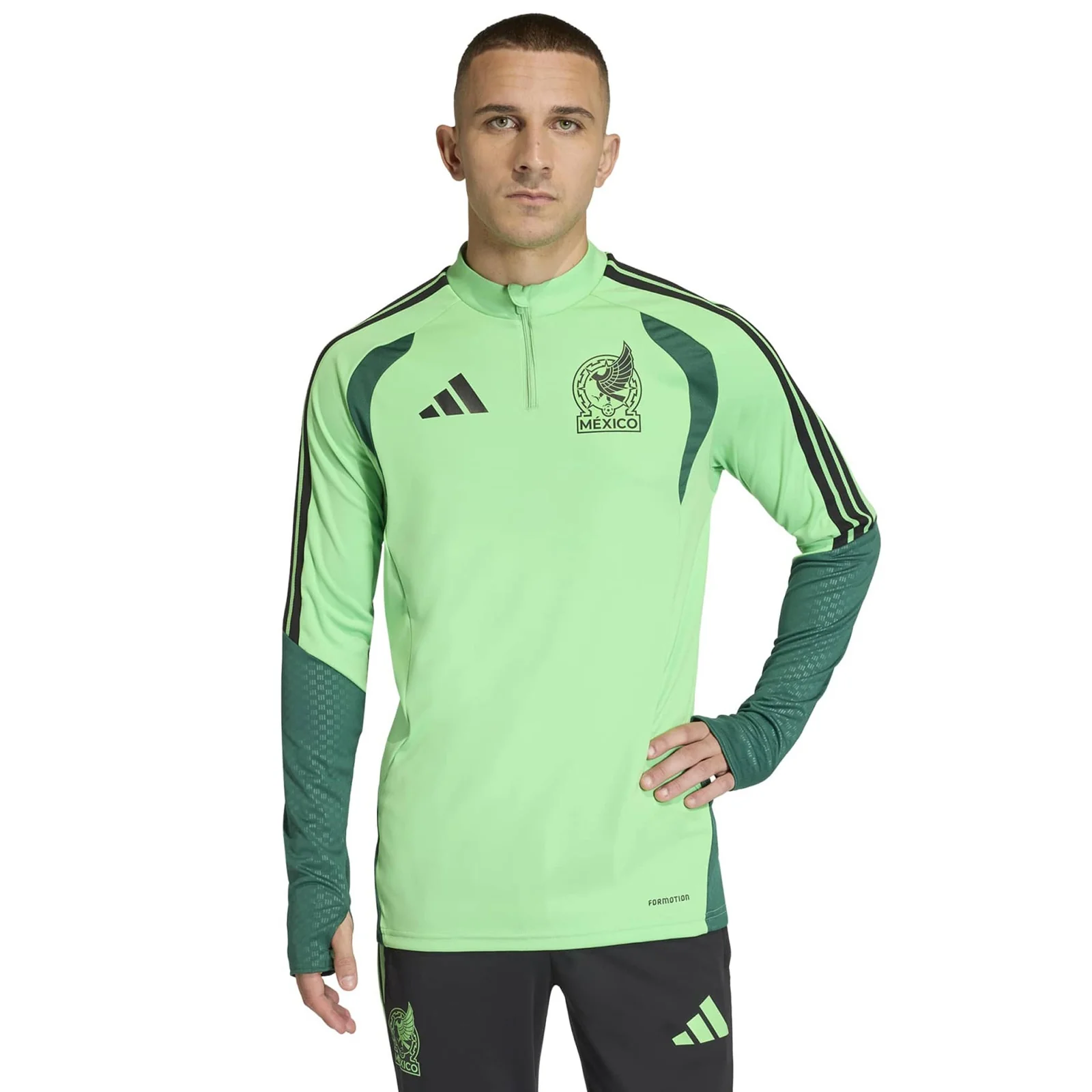 adidas Mexico Football World Cup 2026 Adults Tiro Training Top