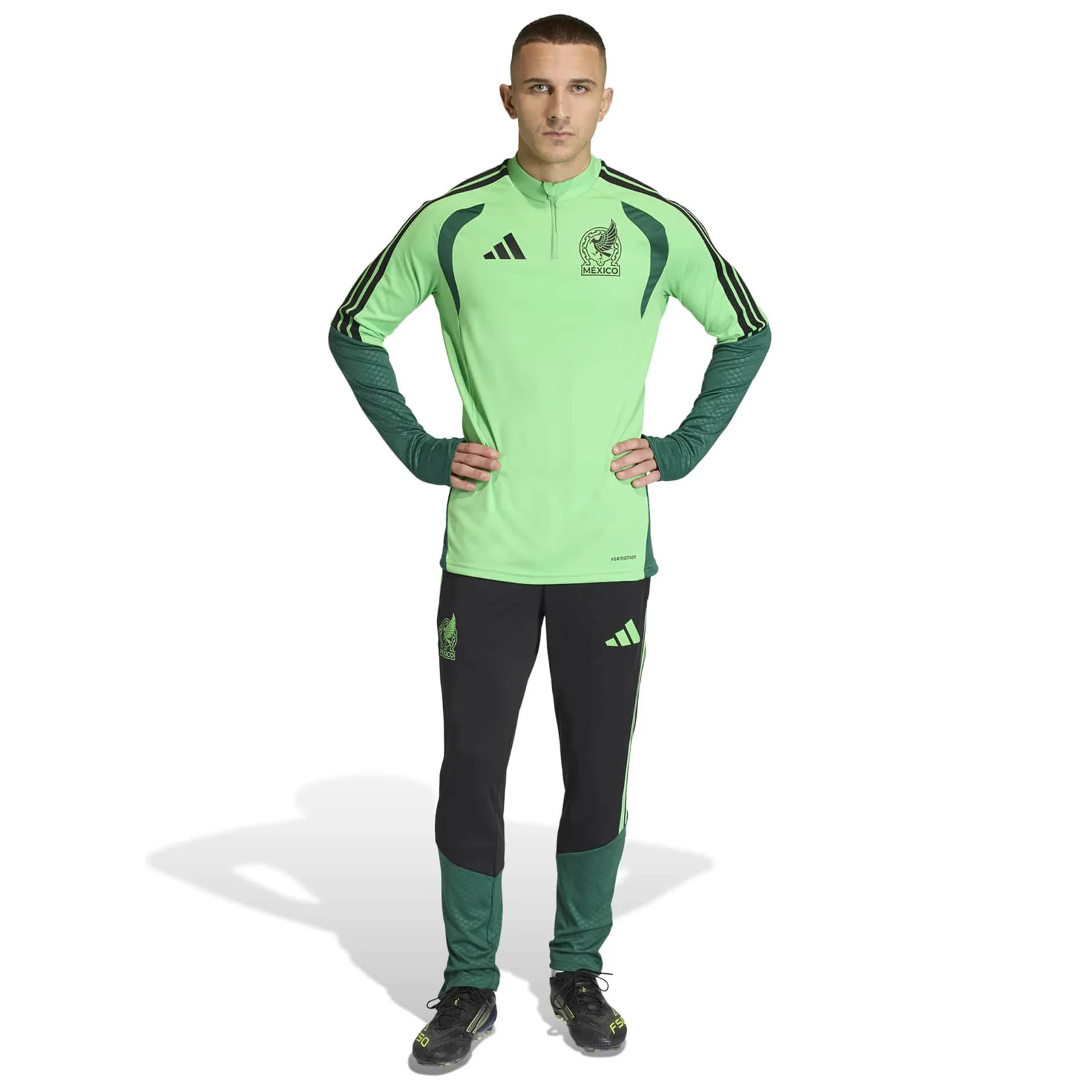 adidas Mexico Football World Cup 2026 Adults Tiro Training Top - Image 6