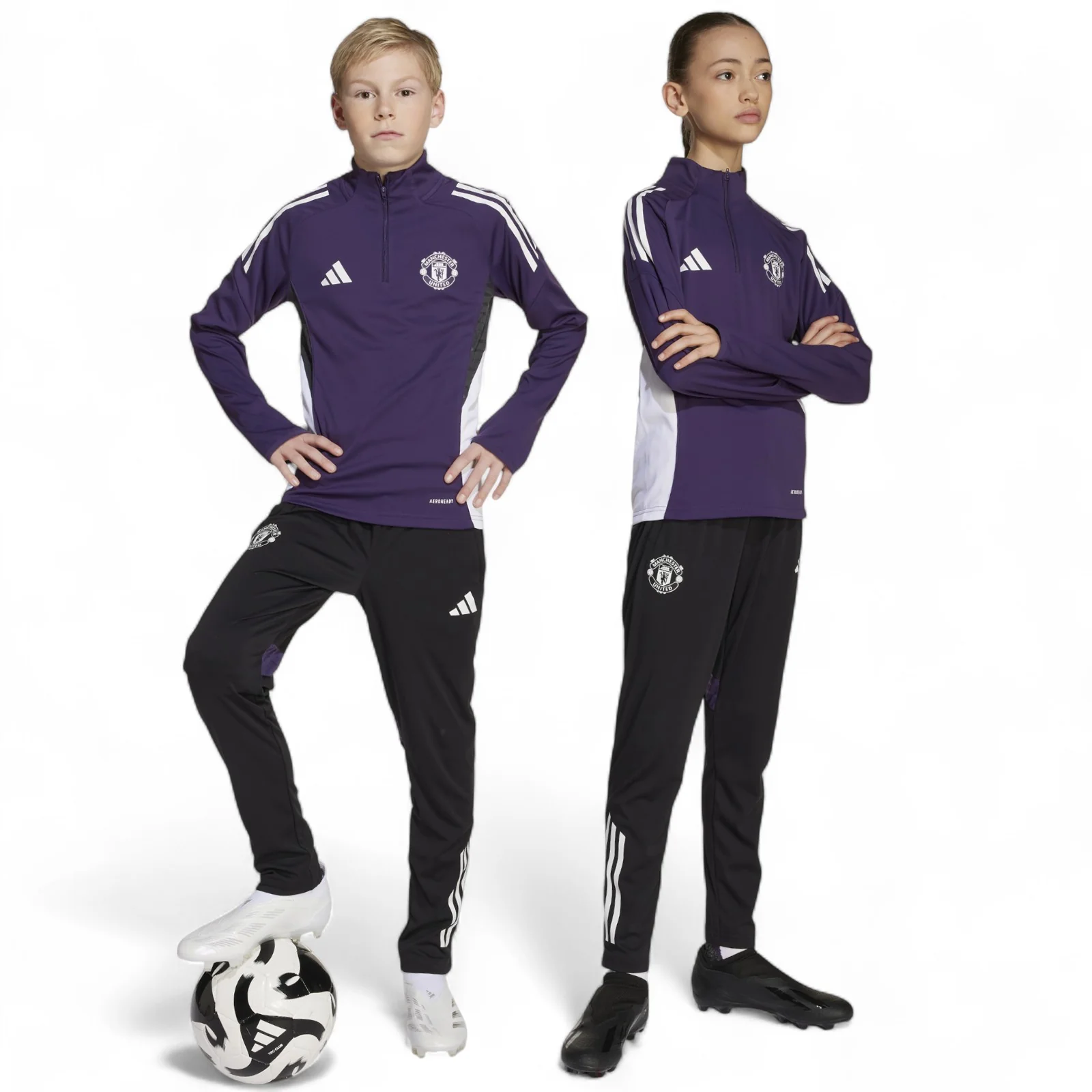 adidas Manchester United Tiro Football 2025/26 Kids Training Pant - Image 6