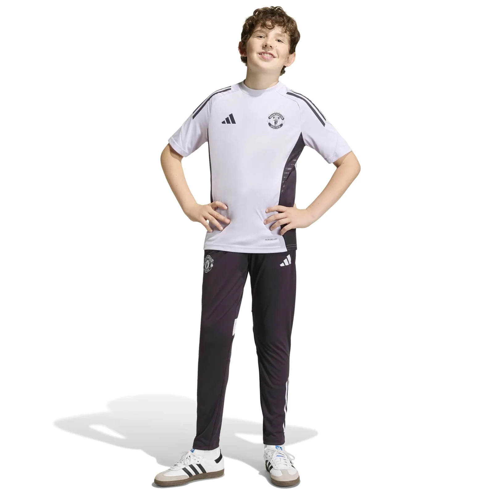 adidas Manchester United Football Tiro 2025/26 Kids Competition Training Jersey - Image 9