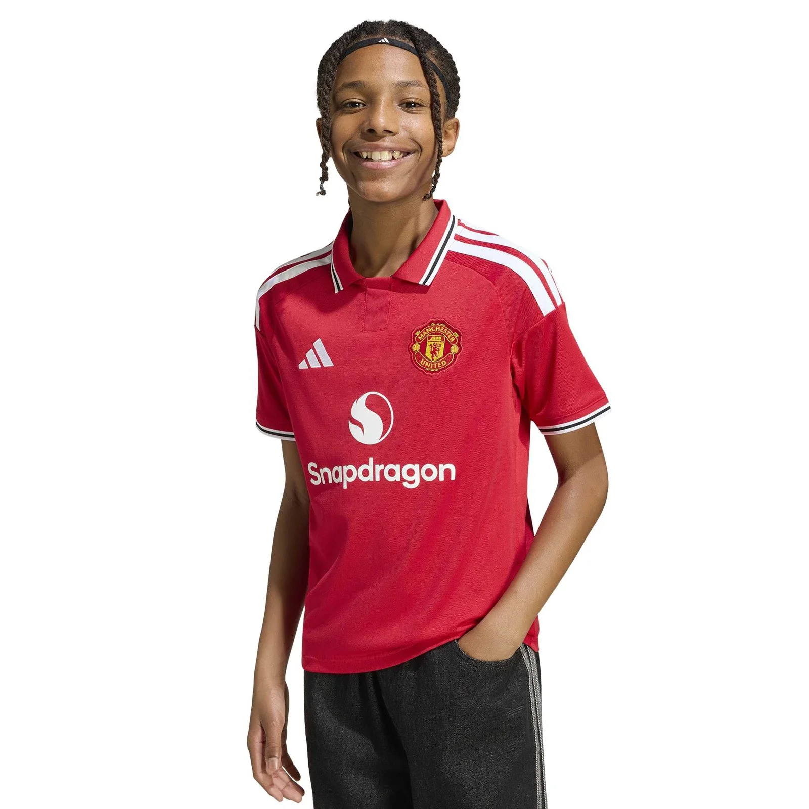 adidas Manchester United Football 2026/27 Kids Home Jersey - Image 3