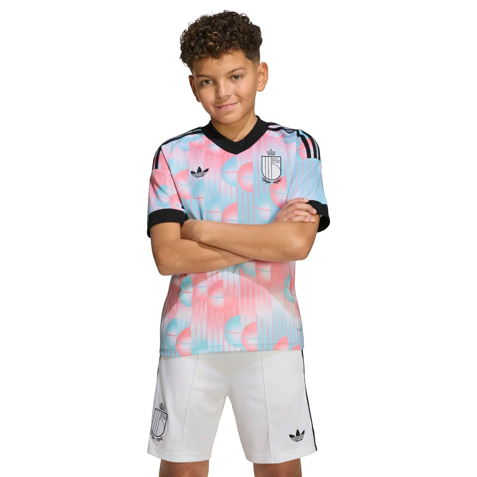 adidas OG Belgium Football World Cup 2026 Kids Away Jersey - Image 3