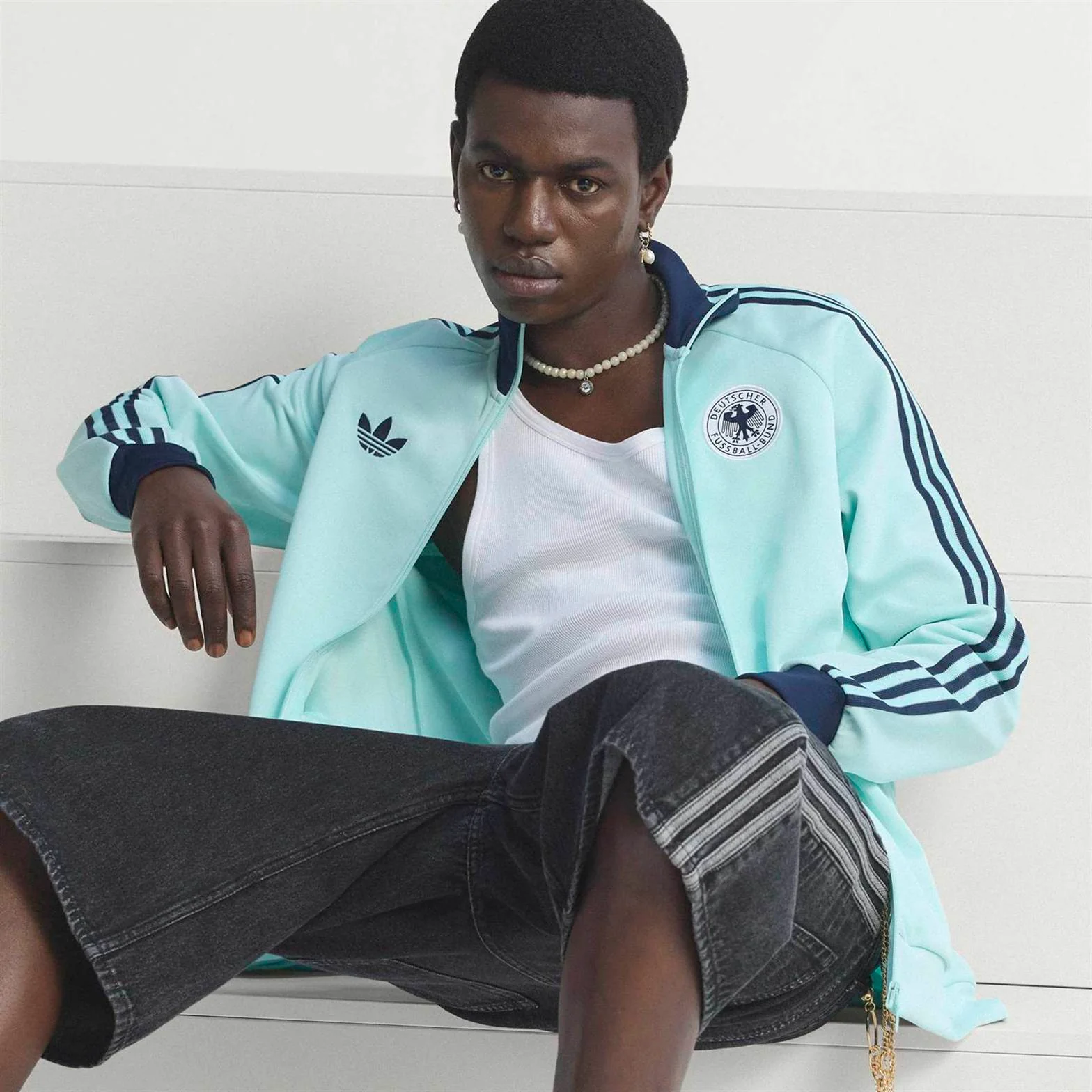 adidas OG Germany Football World Cup 2026 Adults Track Top - Image 8