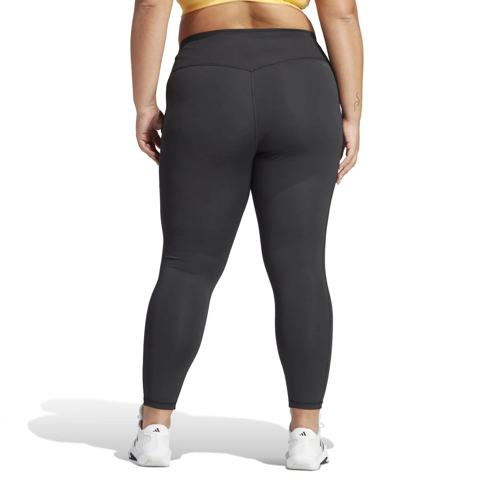 adidas Optime Full-Length Plus-Size Womens Tights - Image 2