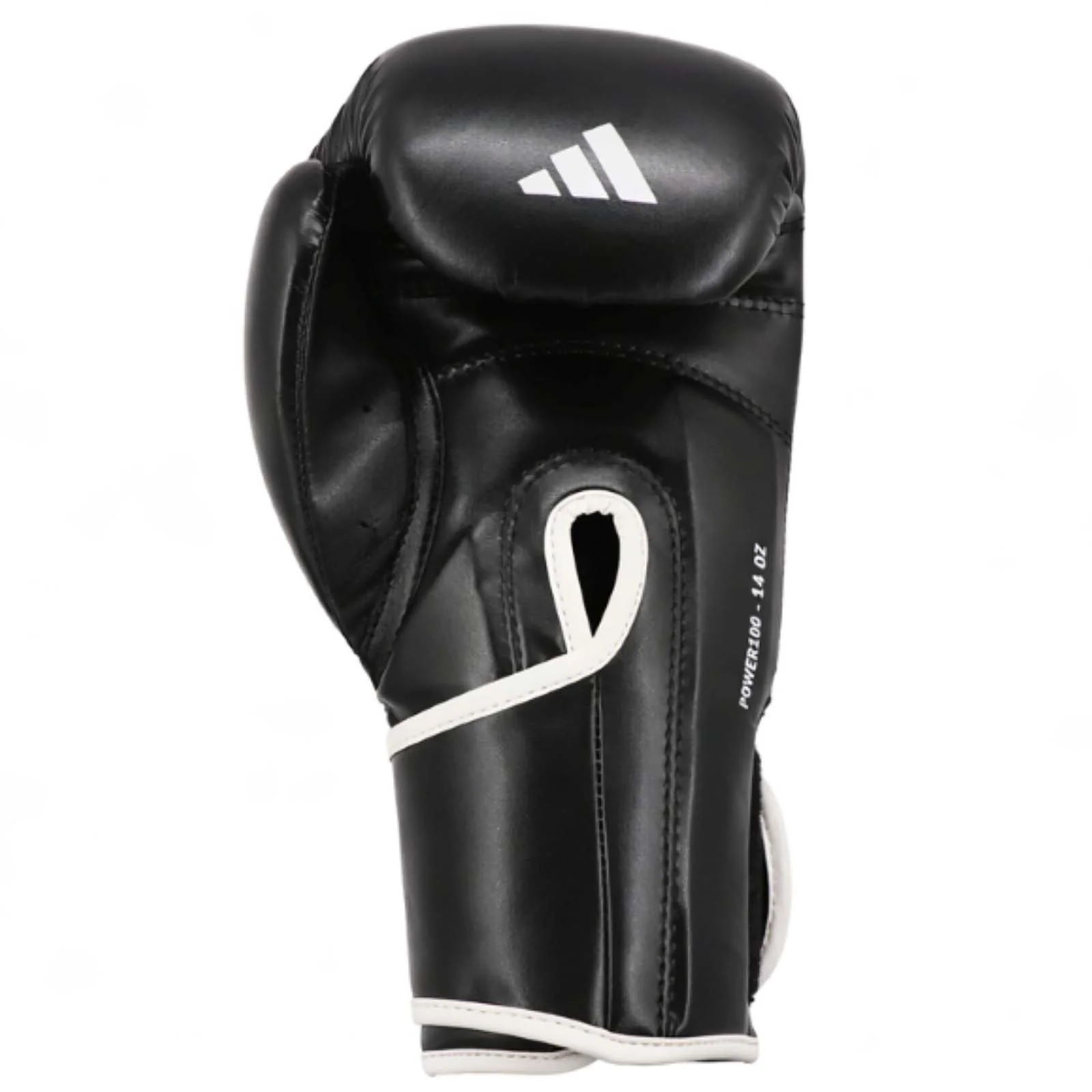 adidas Power 100 12oz Boxing Glove Bk/Wh - Image 4