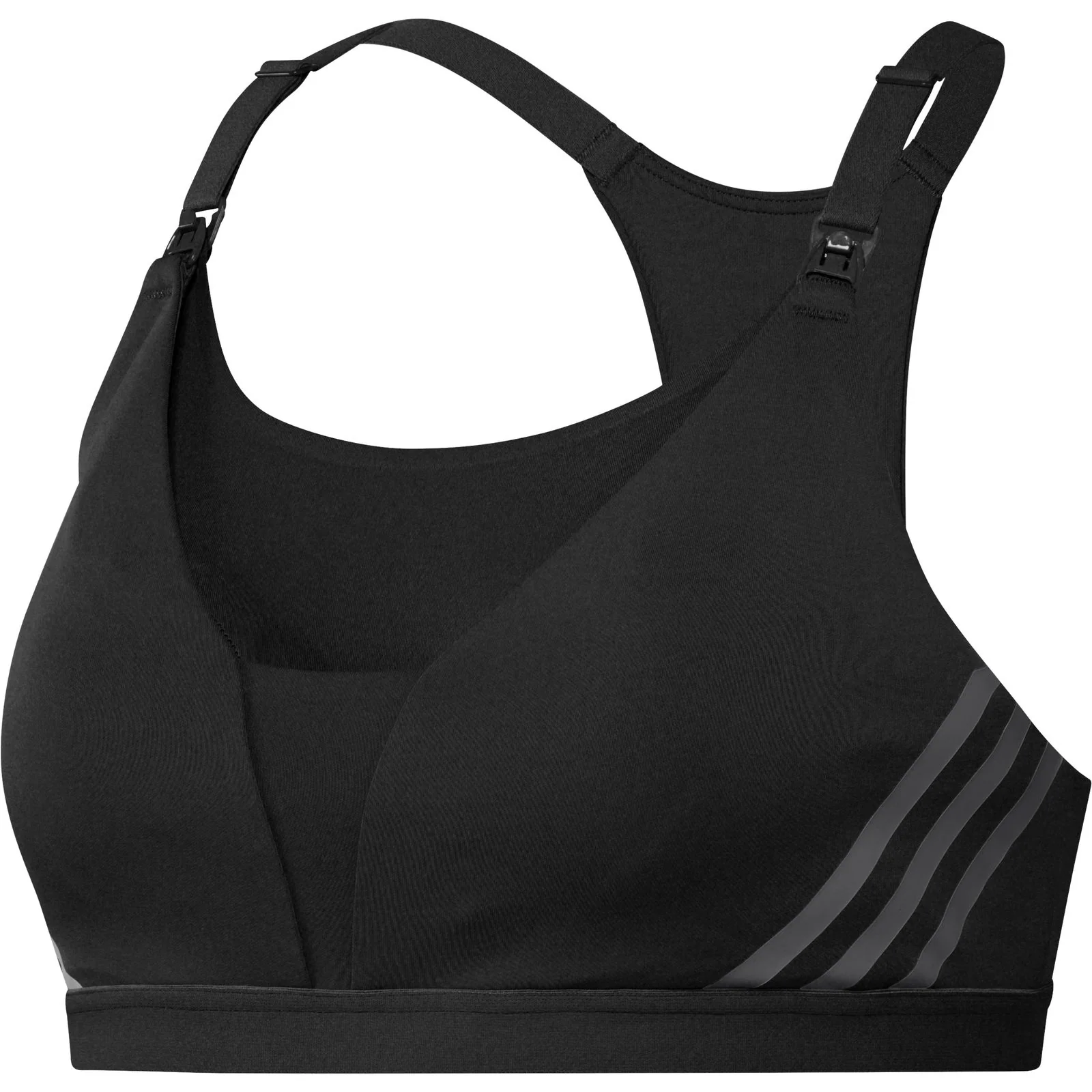 adidas Powerimpact Luxe Womens Medium-Support Maternity Bra - Image 5