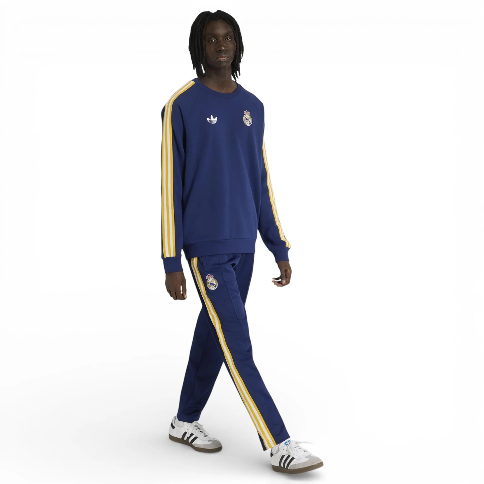 adidas OG Real Madrid Football 2025/26 Mens Crew Sweatshirt - Image 6