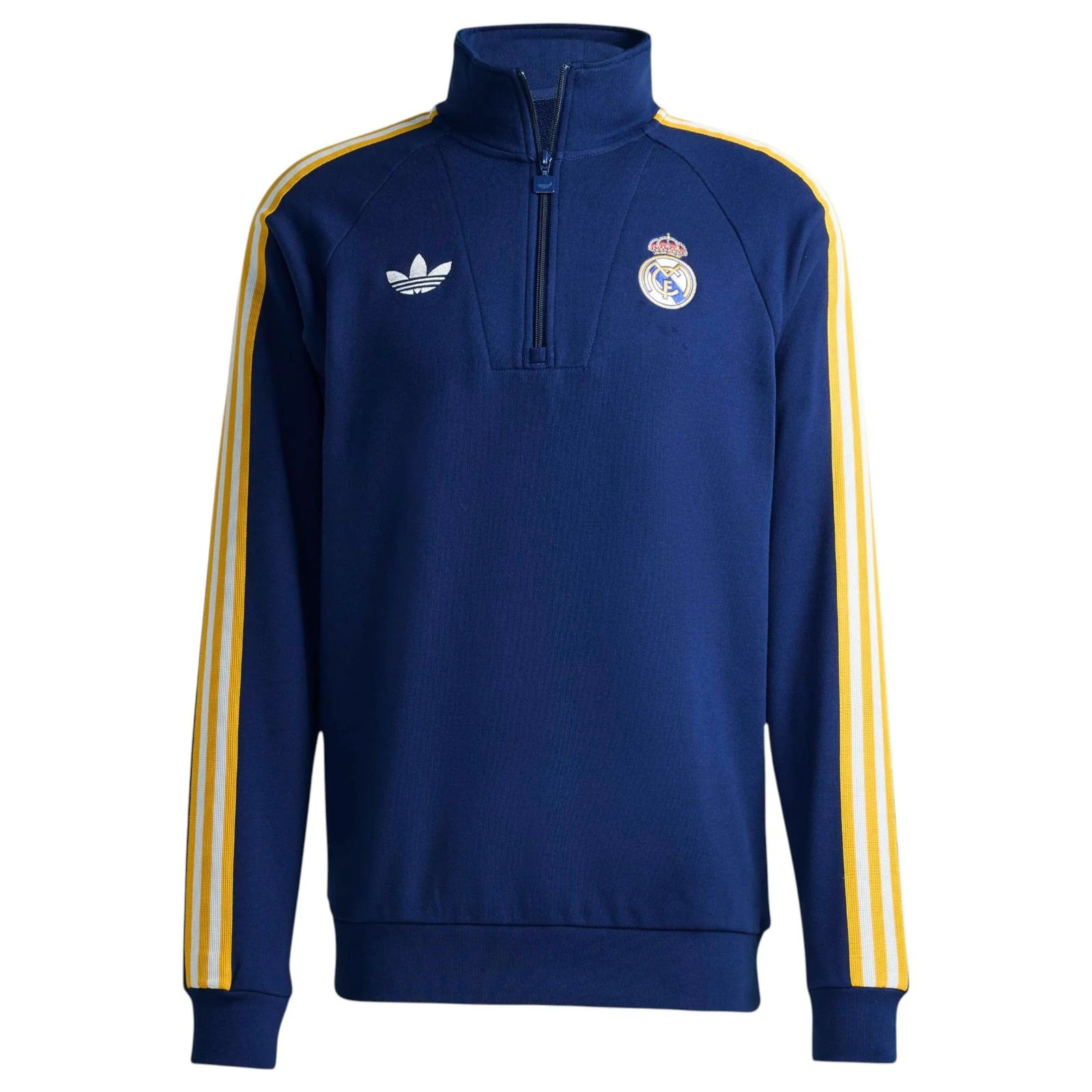adidas OG Real Madrid Football 2025/26 Mens Half-Zip Top - Image 5