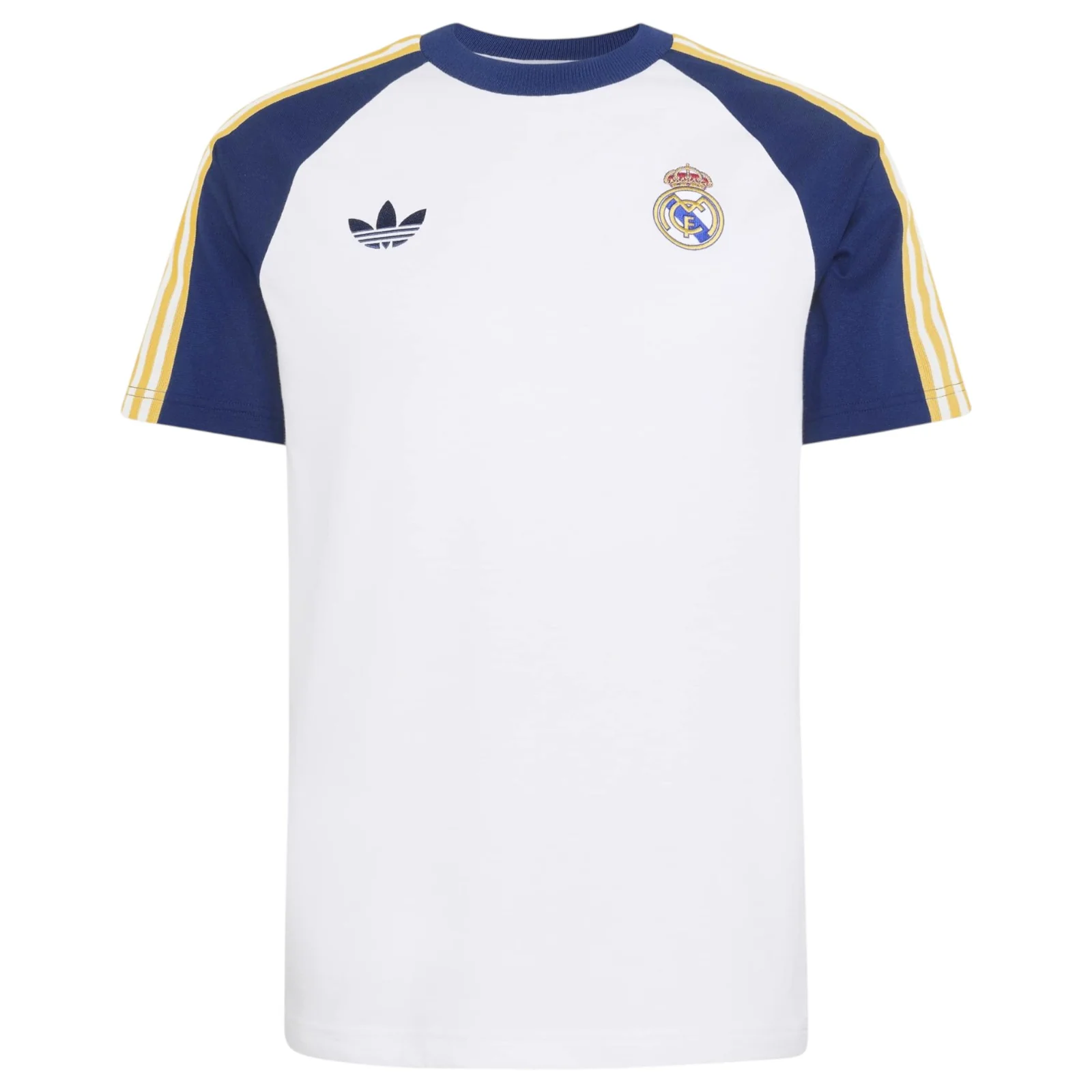 adidas Real Madrid Football Originals Mens Slim-Fit T-Shirt - Image 6