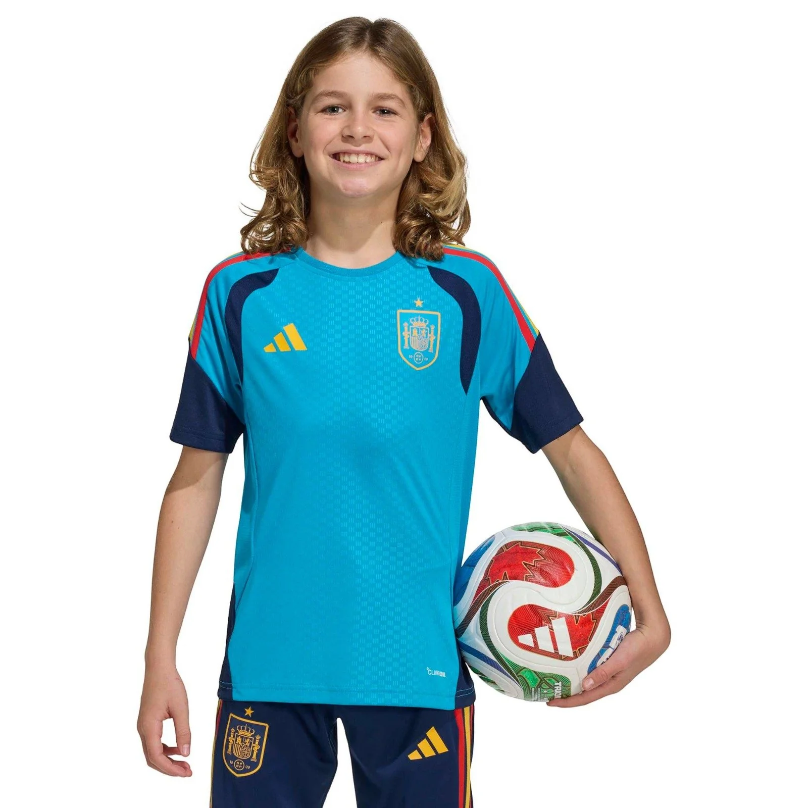 adidas Spain Football World Cup 2026 Kids Tiro Training Jersey - Image 3