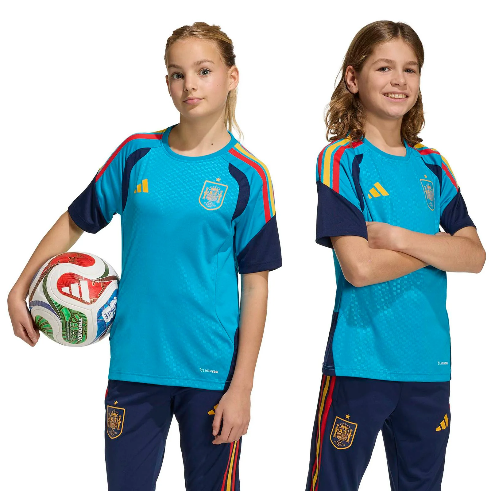 adidas Spain Football World Cup 2026 Kids Tiro Training Jersey - Image 7